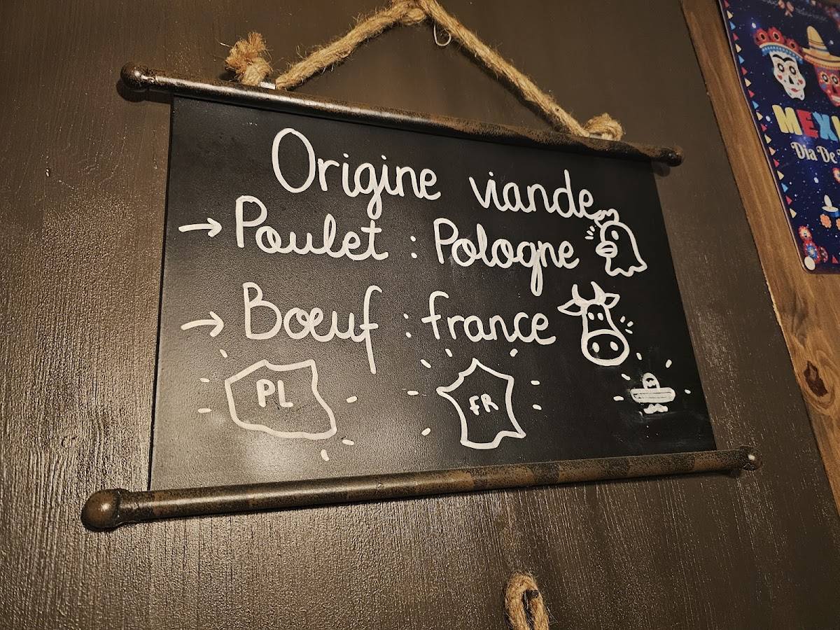 Menu de MEXICANO