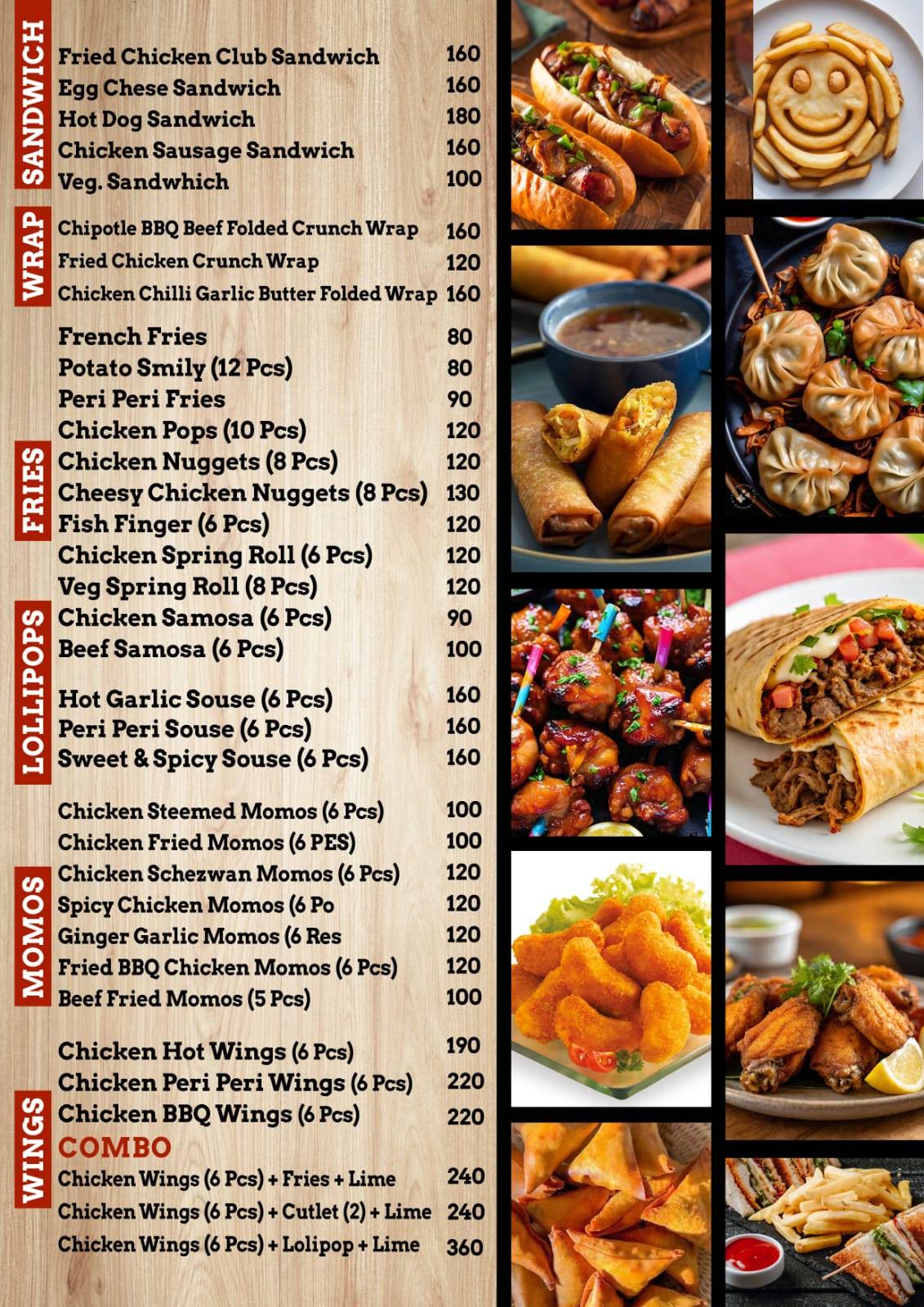 Magic moments menu