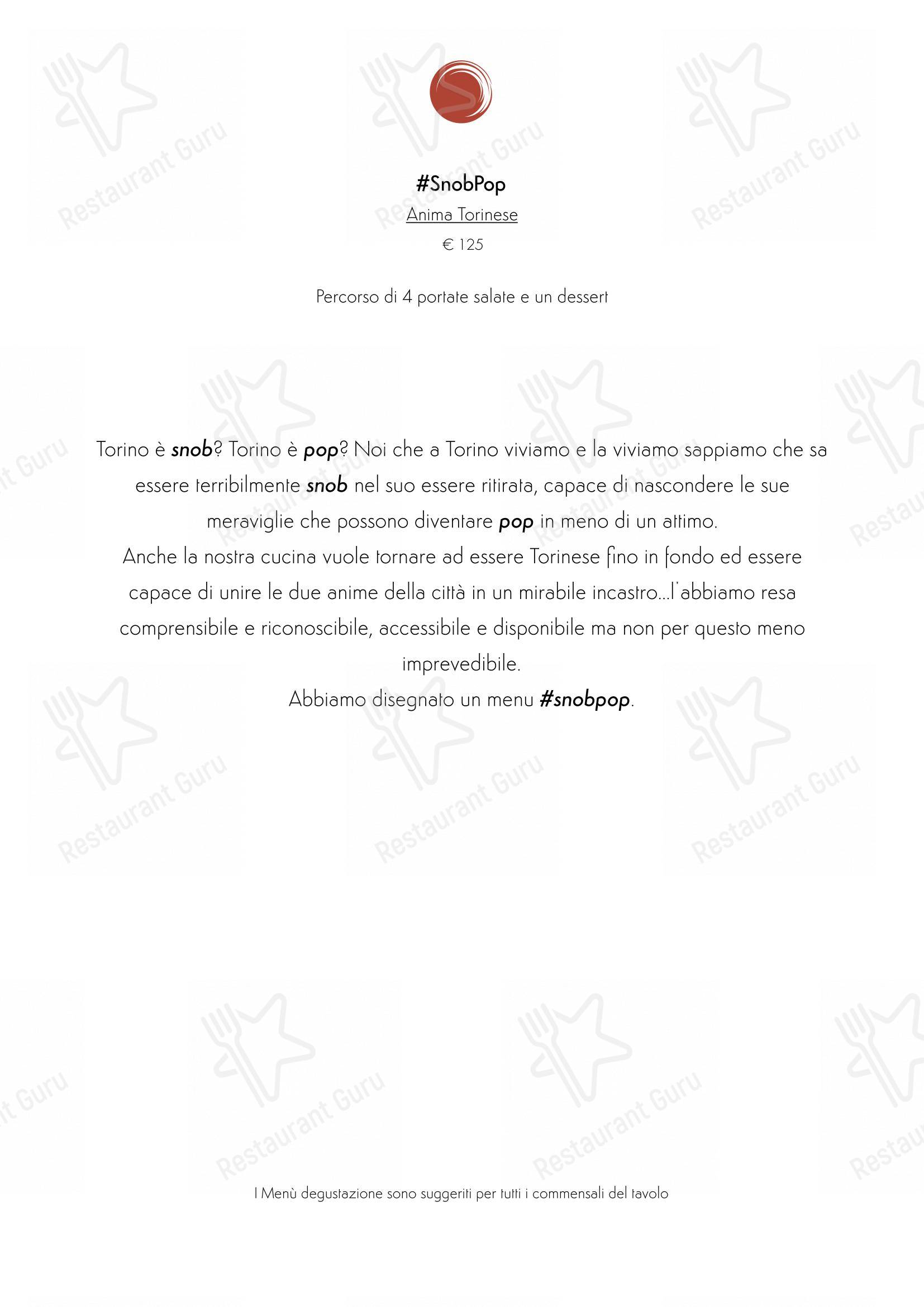 Magorabin in Torino - Menu