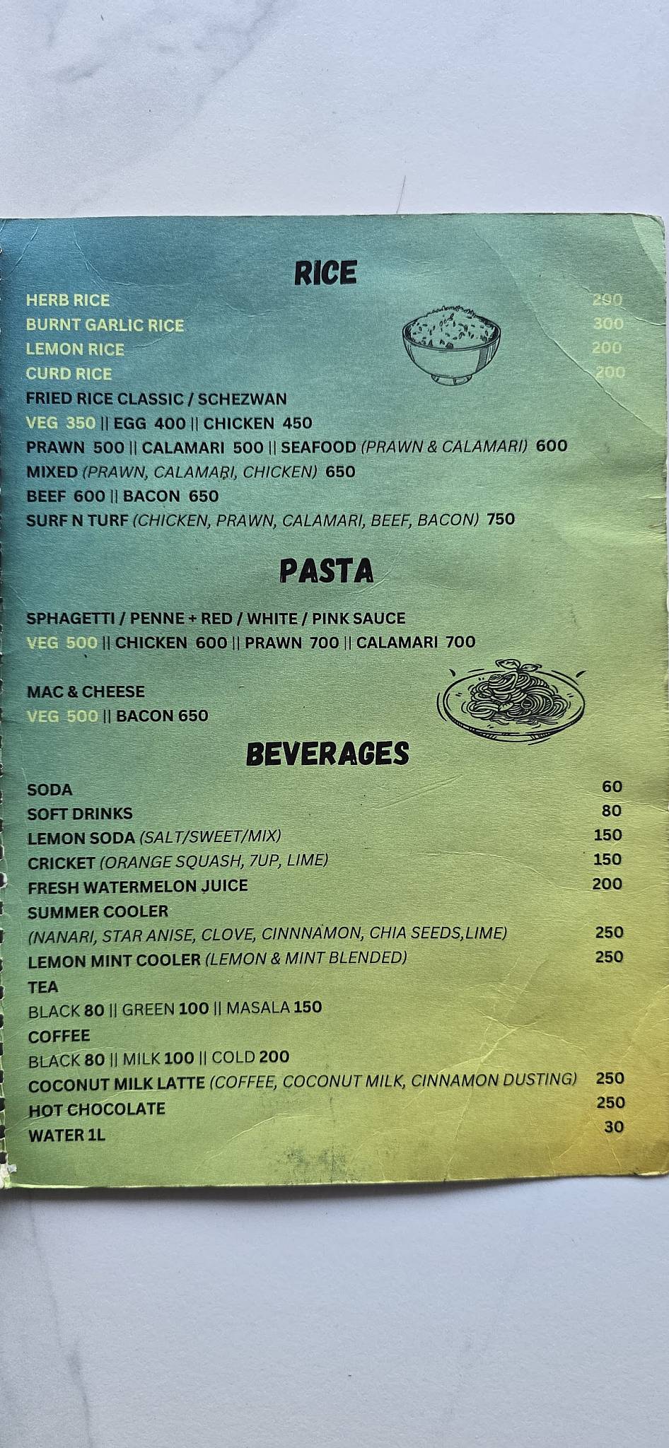 Shaka Shack menu