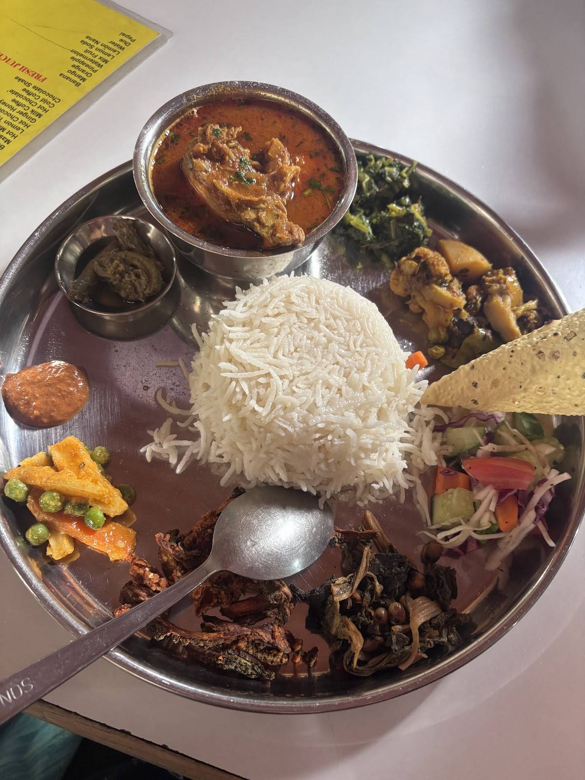 Mahima Fast Food menu