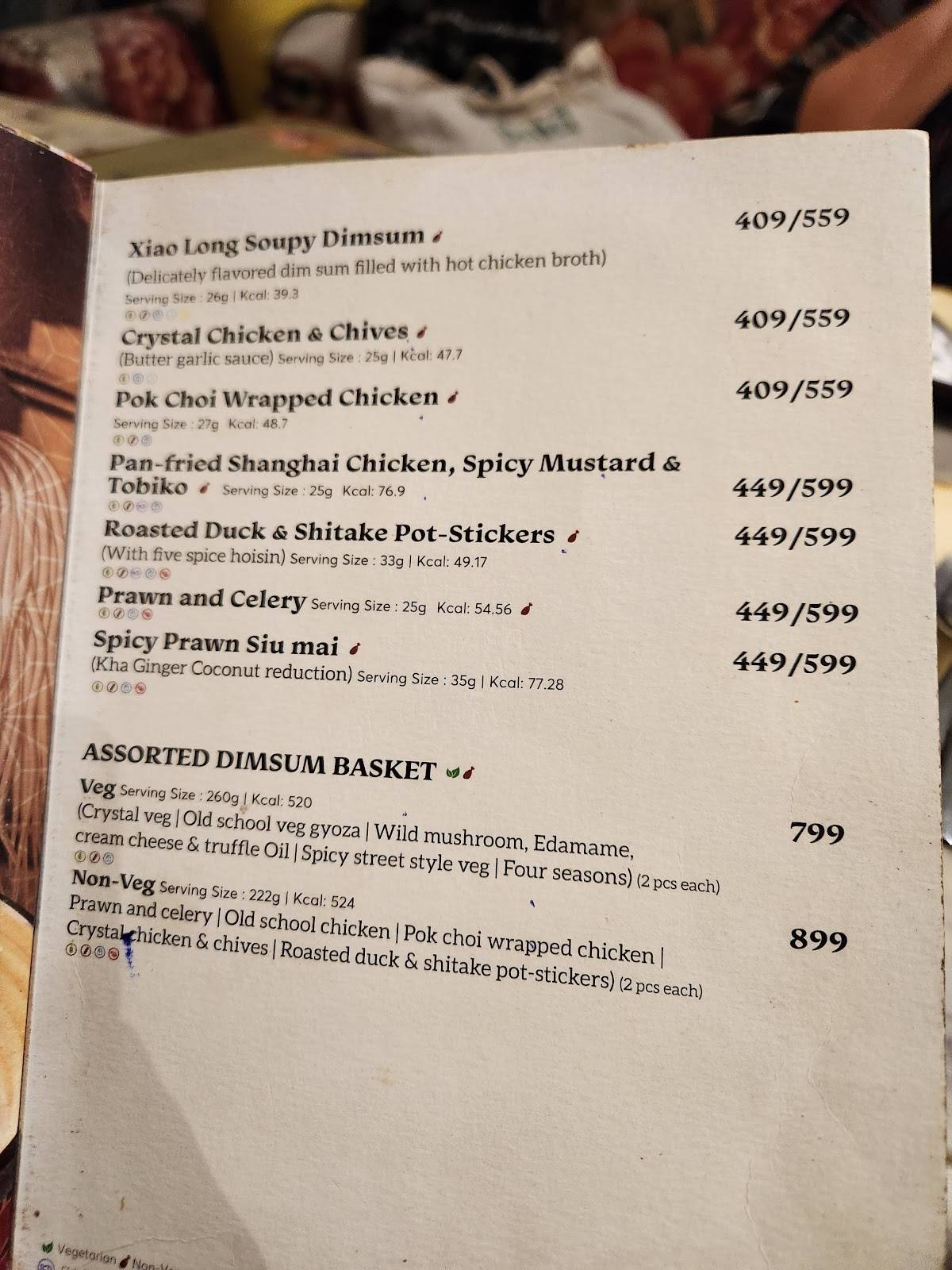 Mamagoto menu