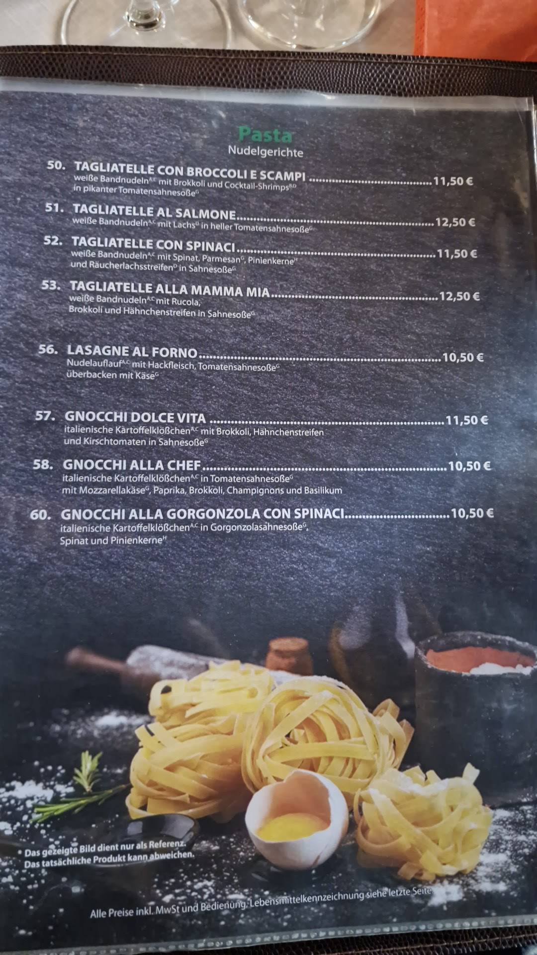 Mamma Mia Bremerhaven Speisekarte