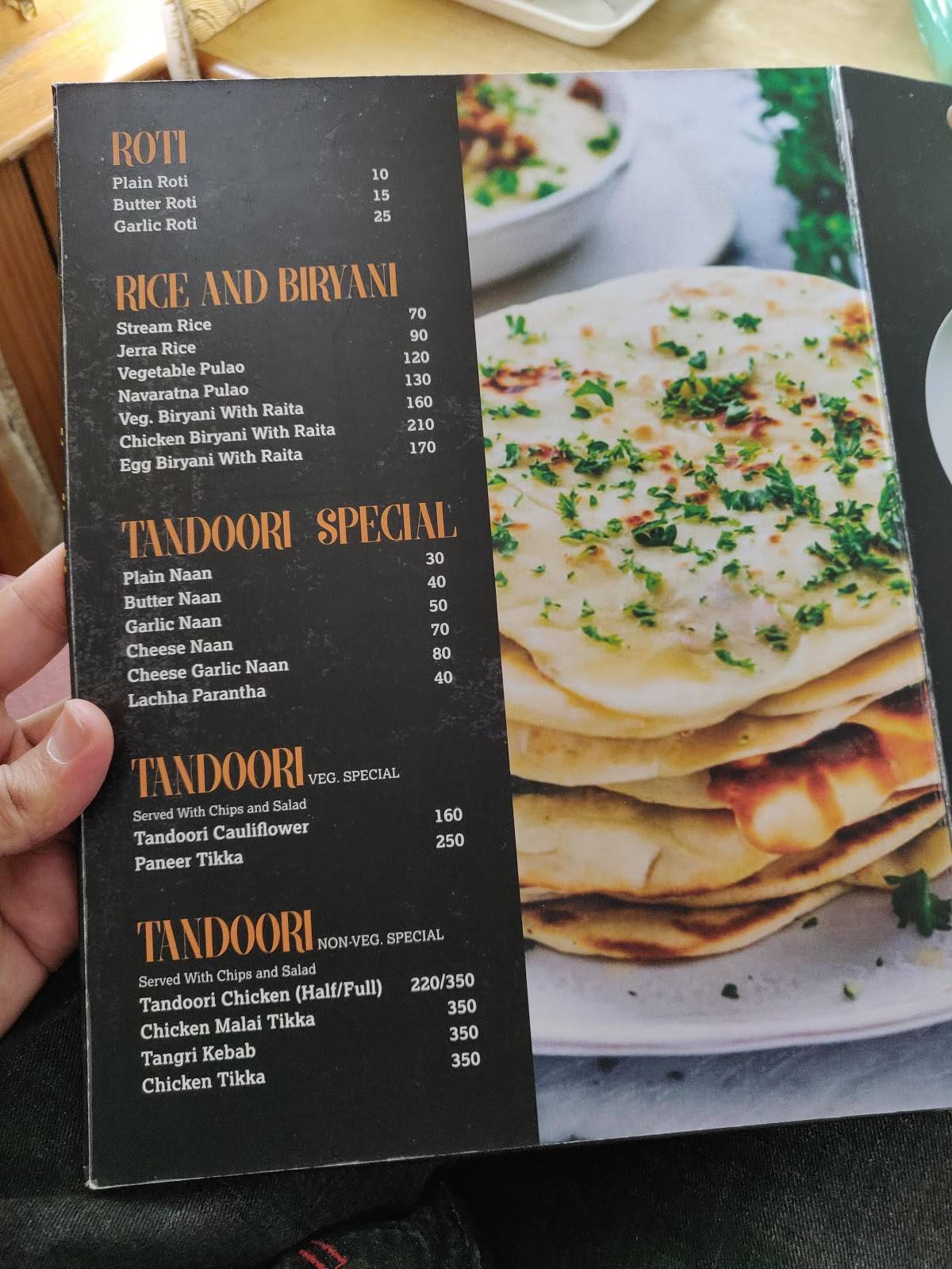 World Peace Cafe menu