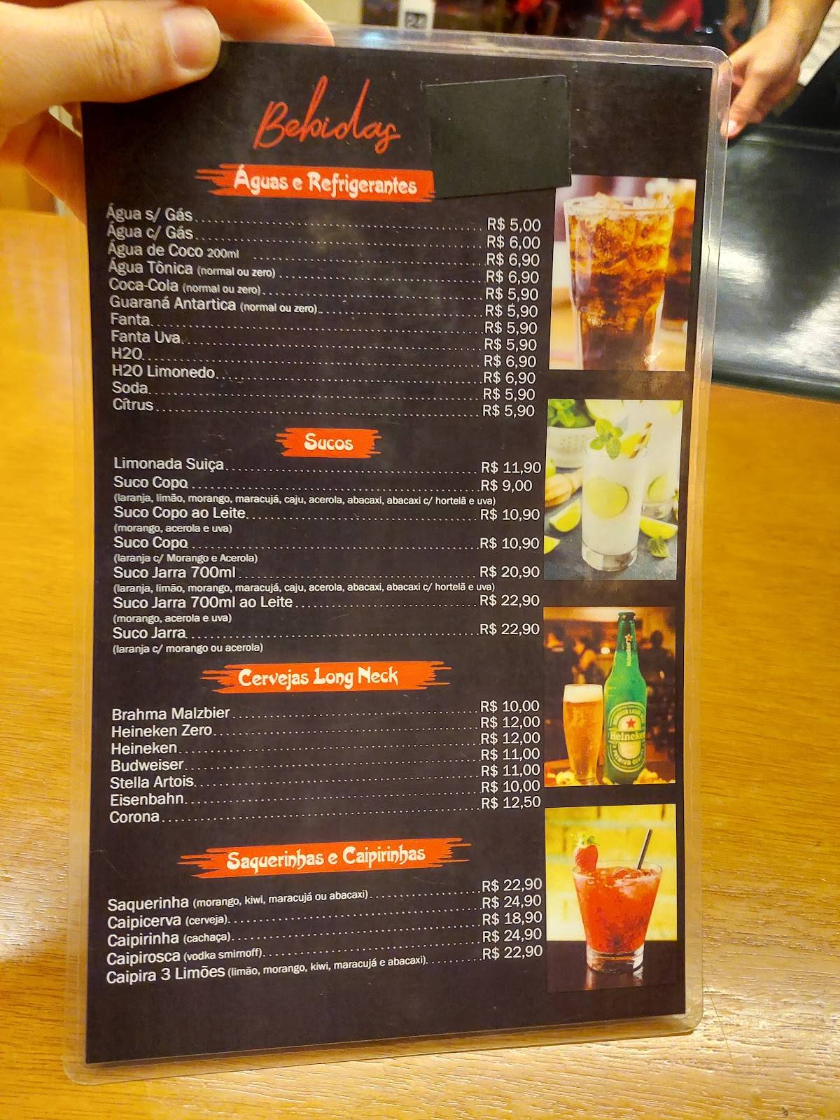 Mariaki Sushi Bar cardápio