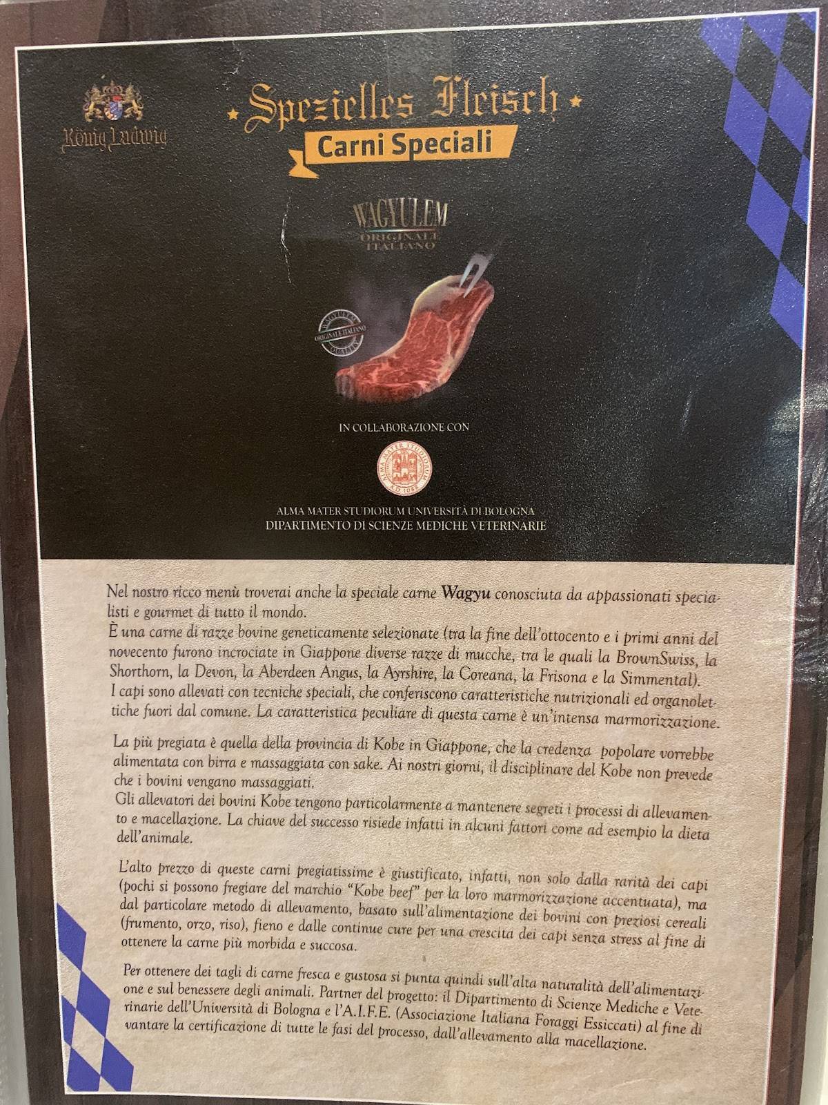 Menu di Marien Platz 