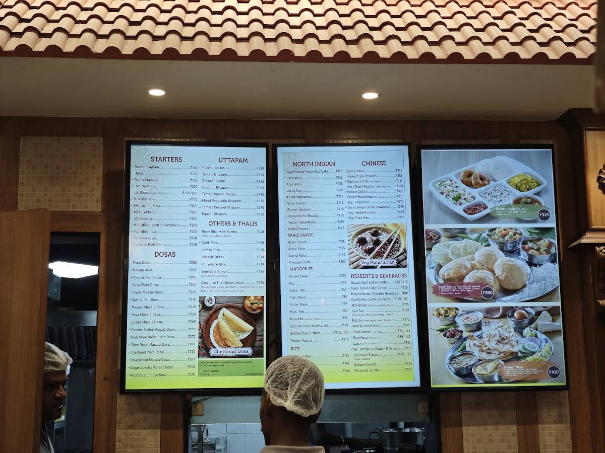 Mars Food Court menu