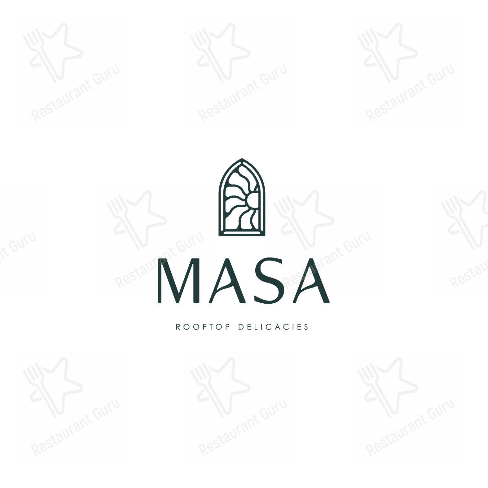 Menu pour Masa Rooftop - Menu