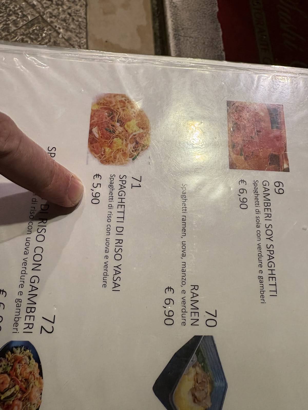 Menu di Sushi Stone 