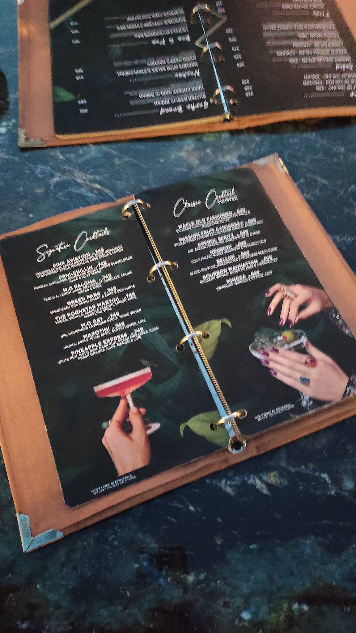 Oberoi Dhaba Adchini menu