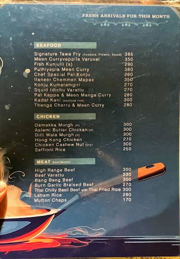 Mayflower Restaurant & Catering menu