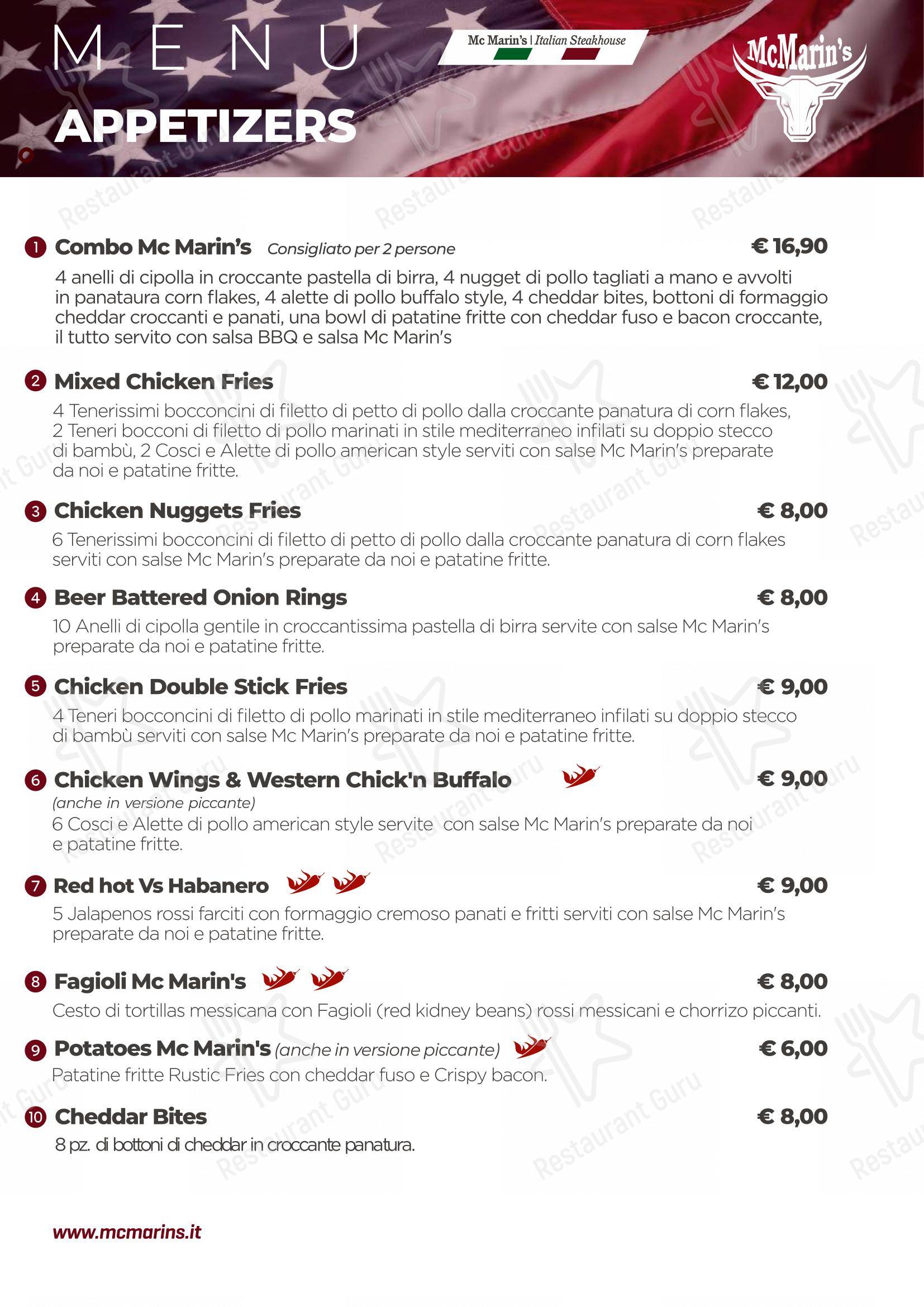 La Locanda Del Drago in Terni - Menu