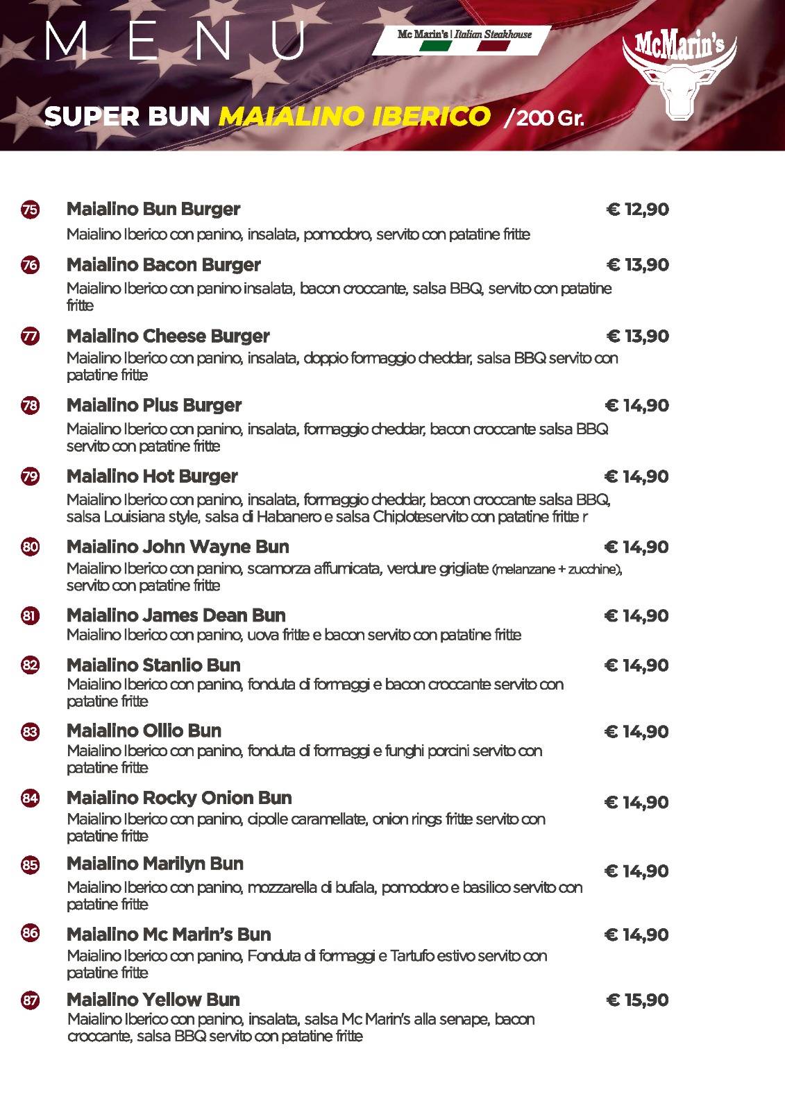 Menu di La Locanda Del Drago 