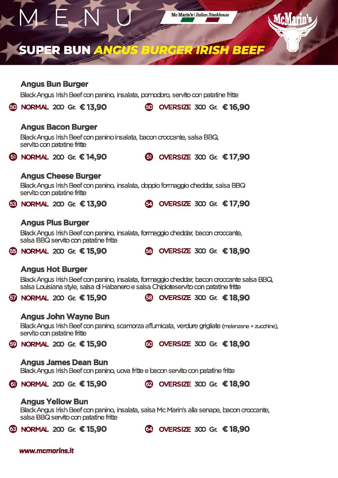 Menu di La Locanda Del Drago 