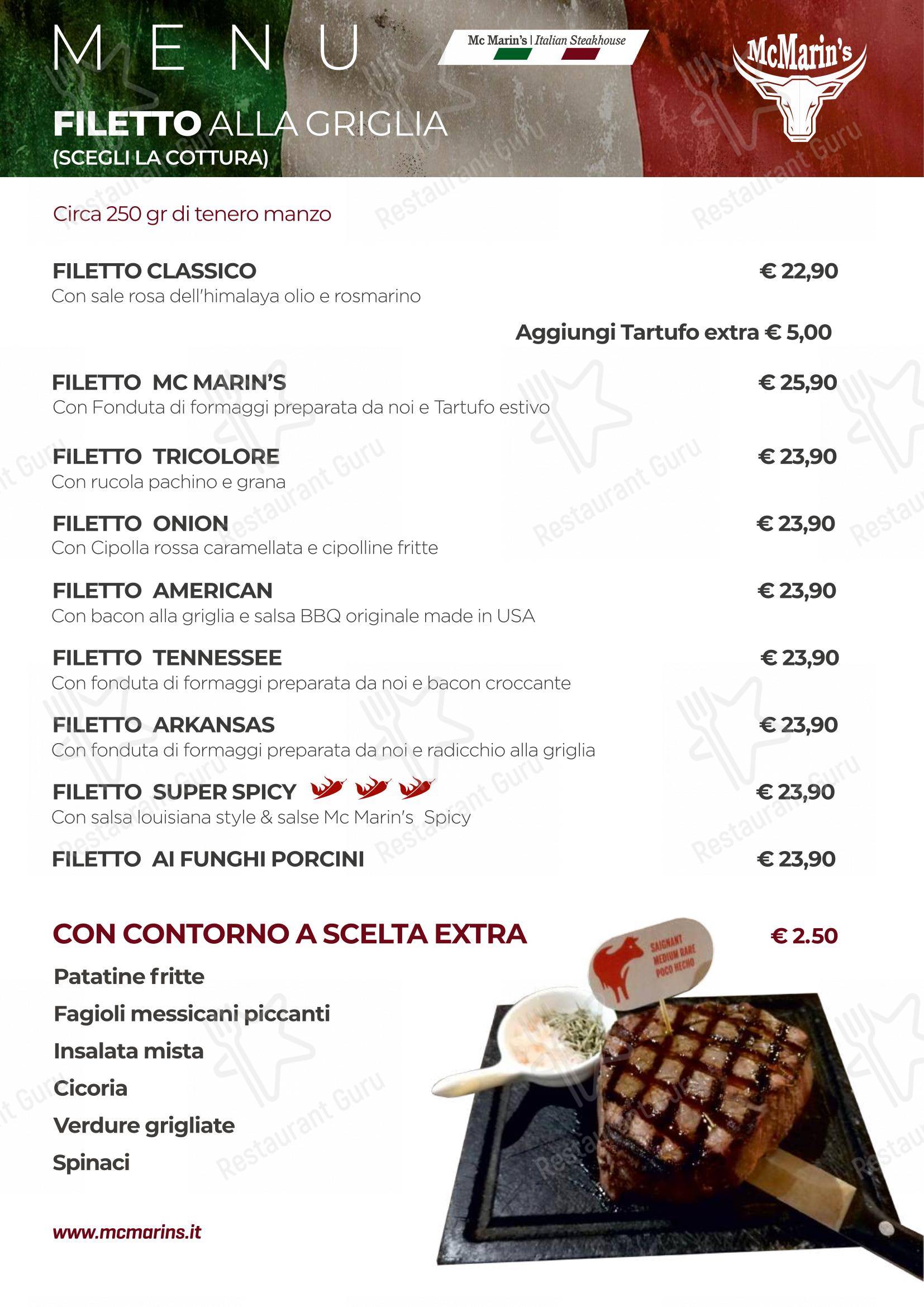 La Locanda Del Drago in Terni - Menu