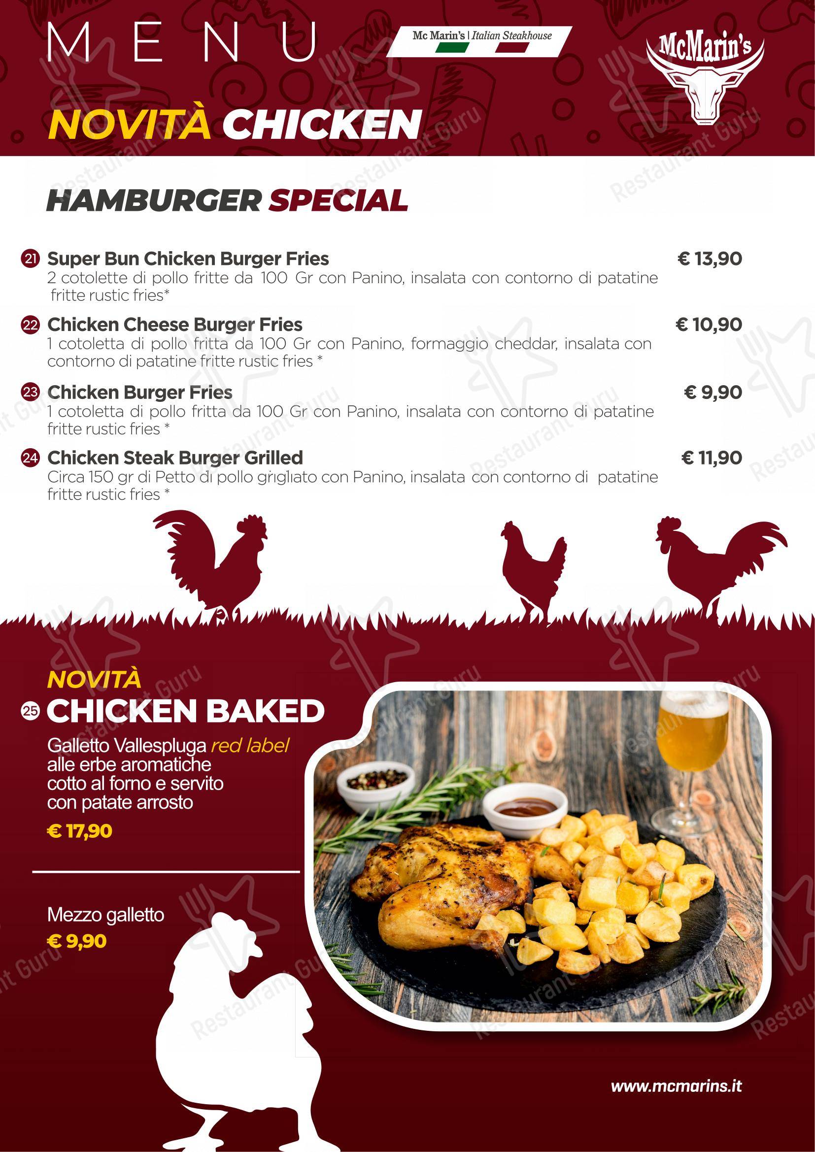 La Locanda Del Drago in Terni - Menu bar