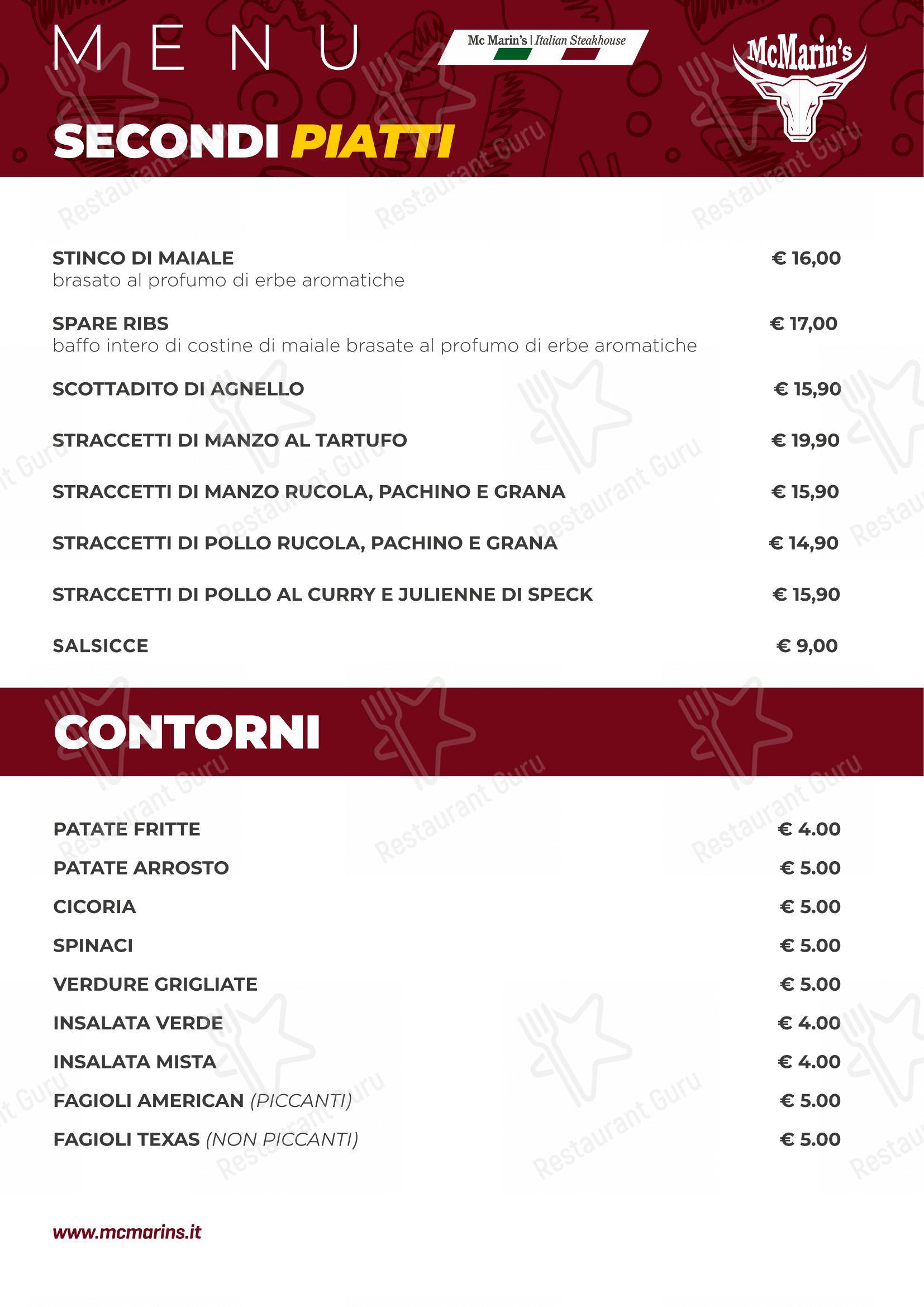 La Locanda Del Drago in Terni - Menu bar