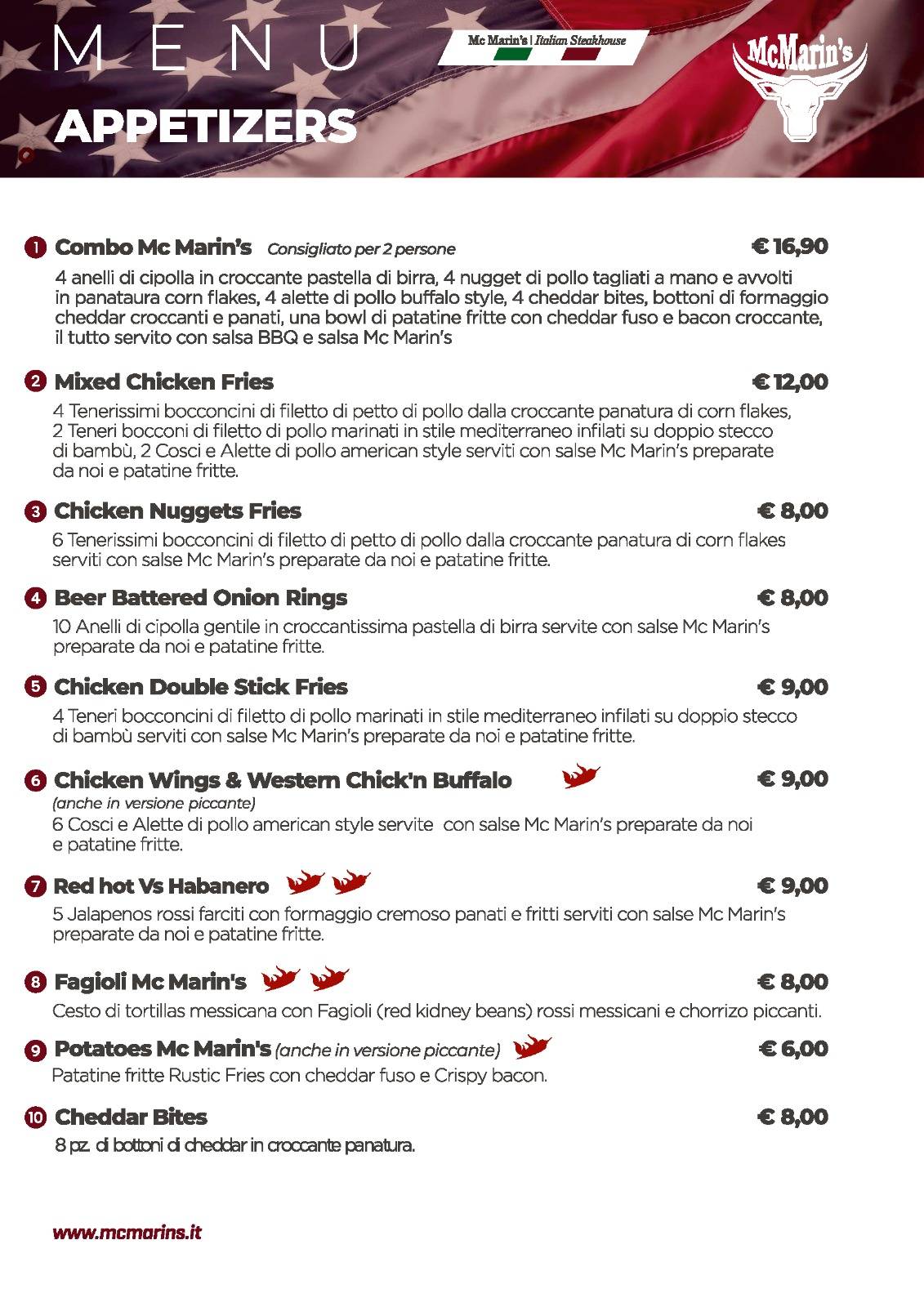 Menu di La Locanda Del Drago 