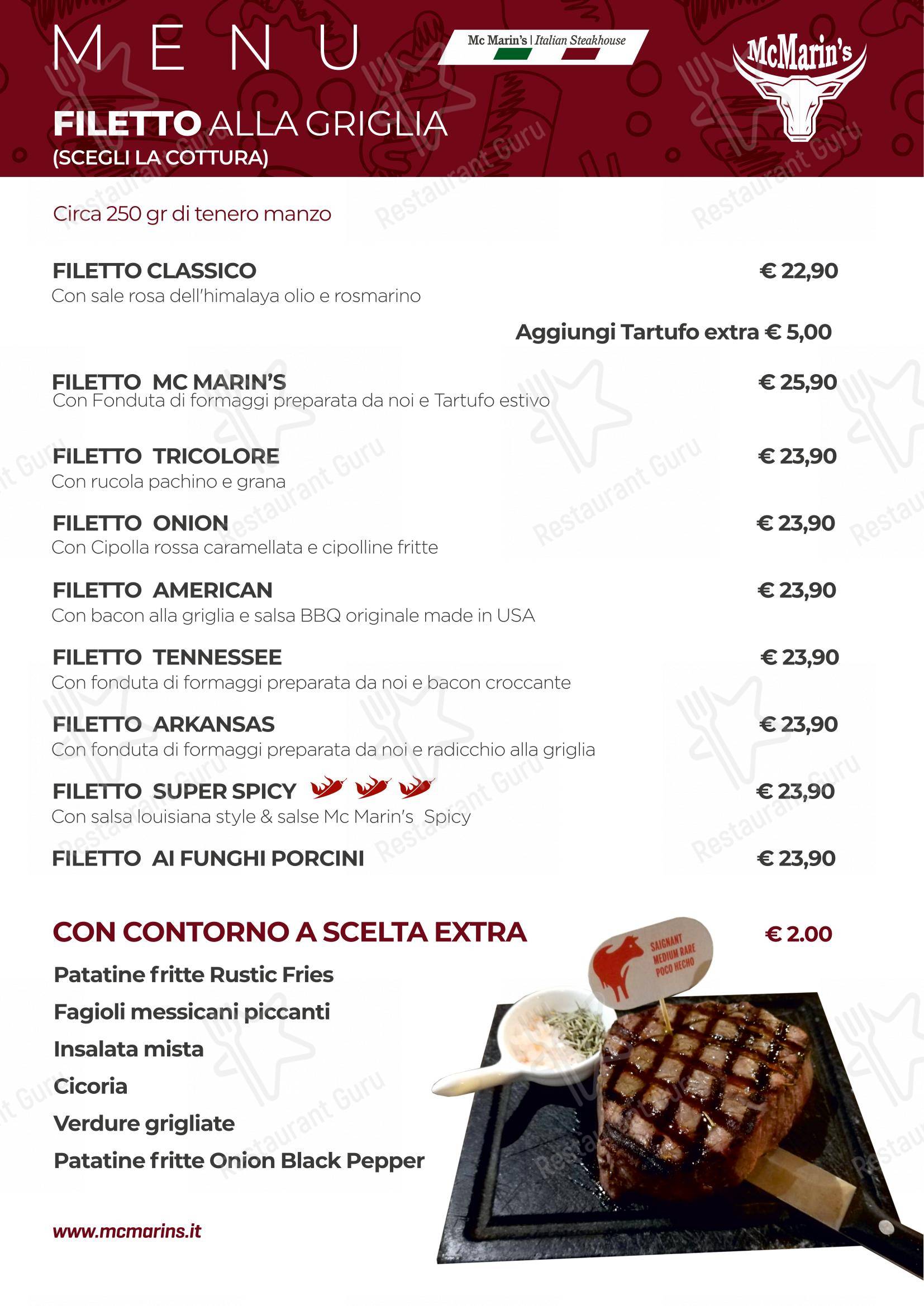 Menu di La Locanda Del Drago - Menu bar