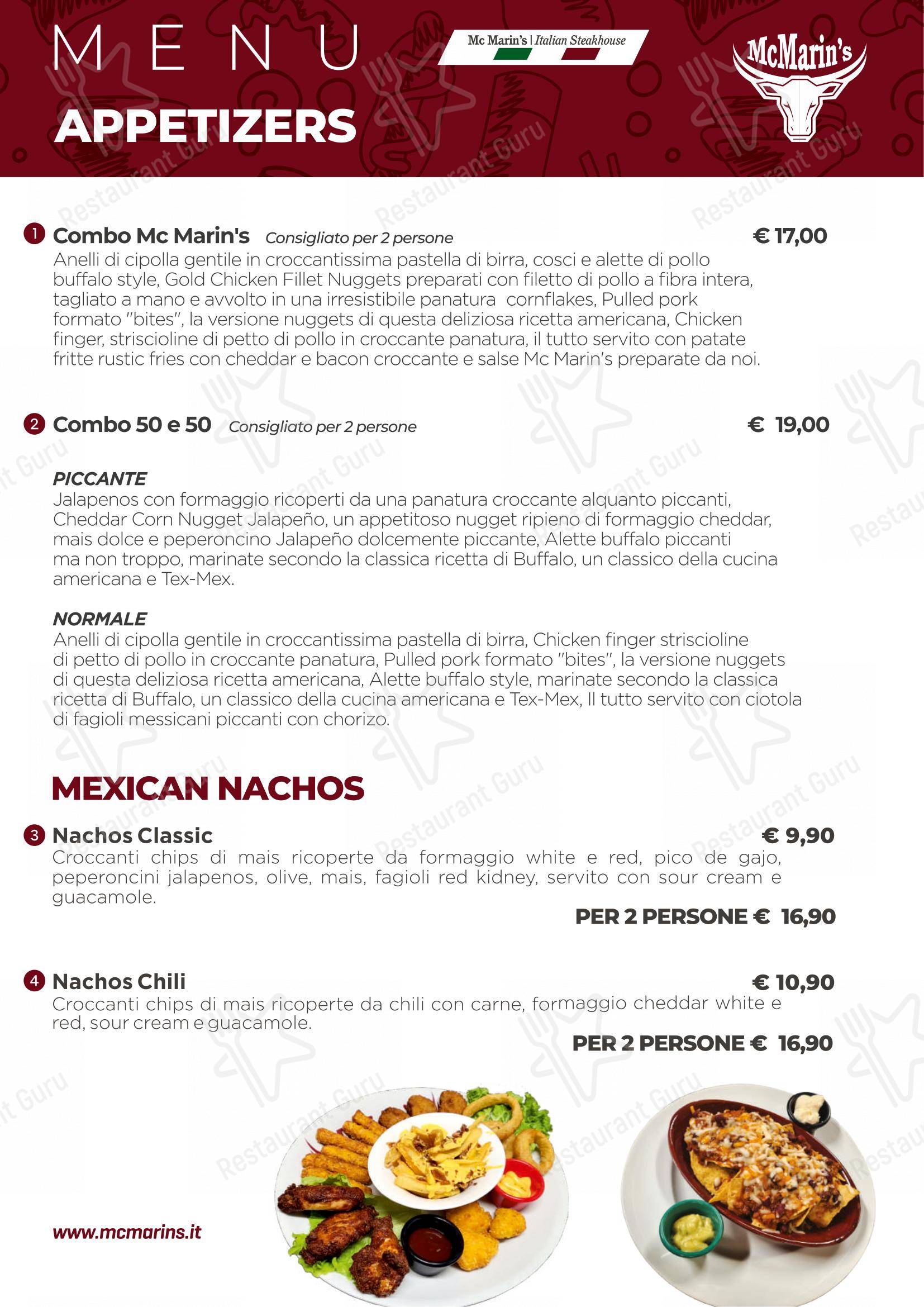 菜单 per La Locanda Del Drago in Terni