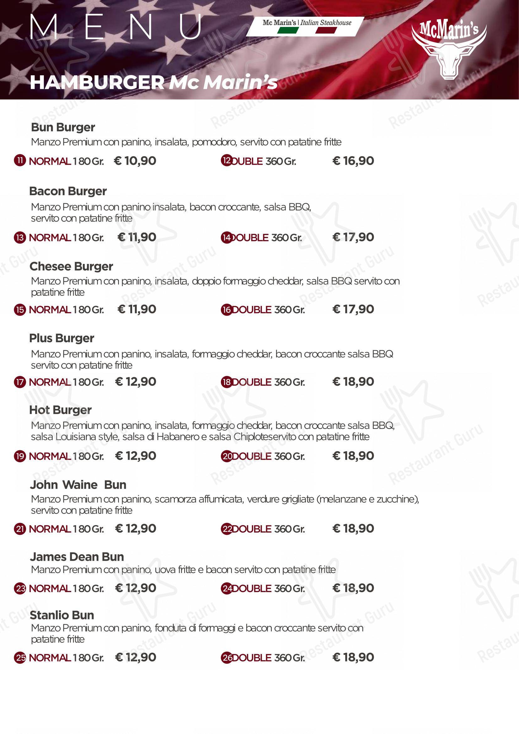 Menu di La Locanda Del Drago - Menu