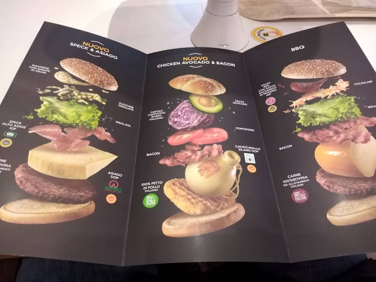 Menu di McDonald's Gallarate 