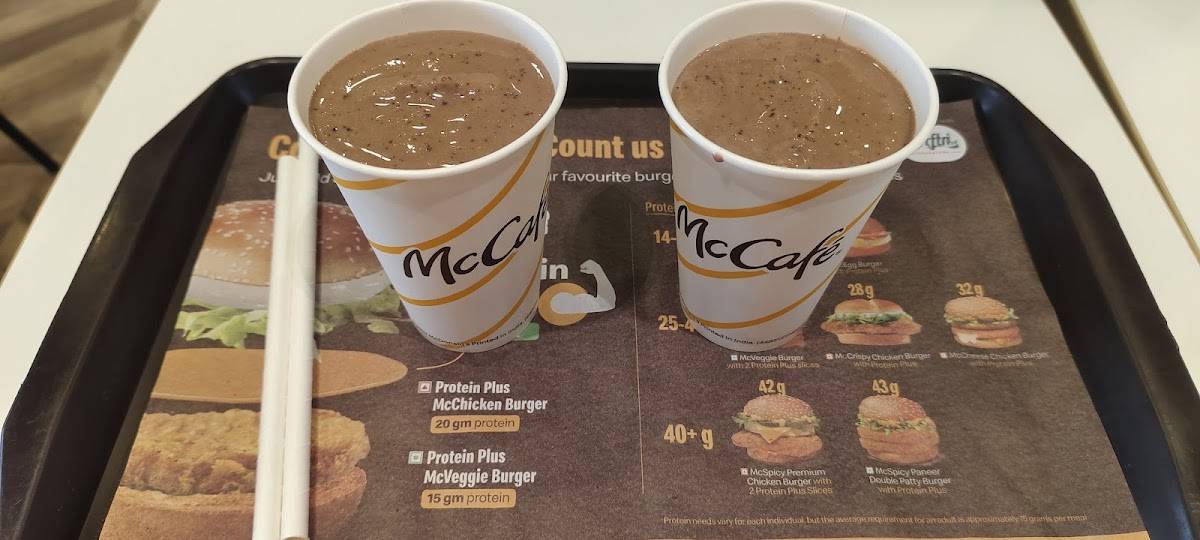 McDonald's menu