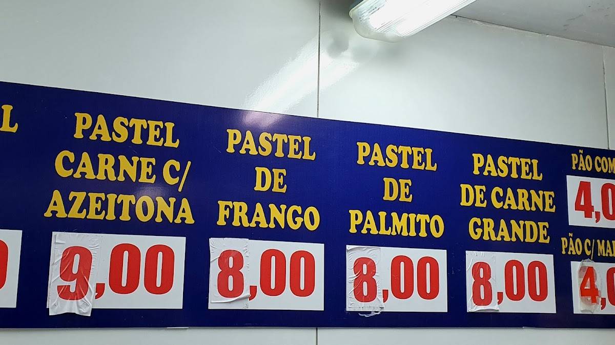 Meu Cantinho cardápio