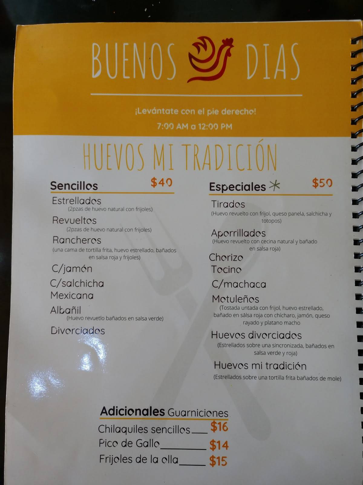 Carta Del Restaurante Mi Tradici N Caldos Del Gallina Ciudad Del M Xico