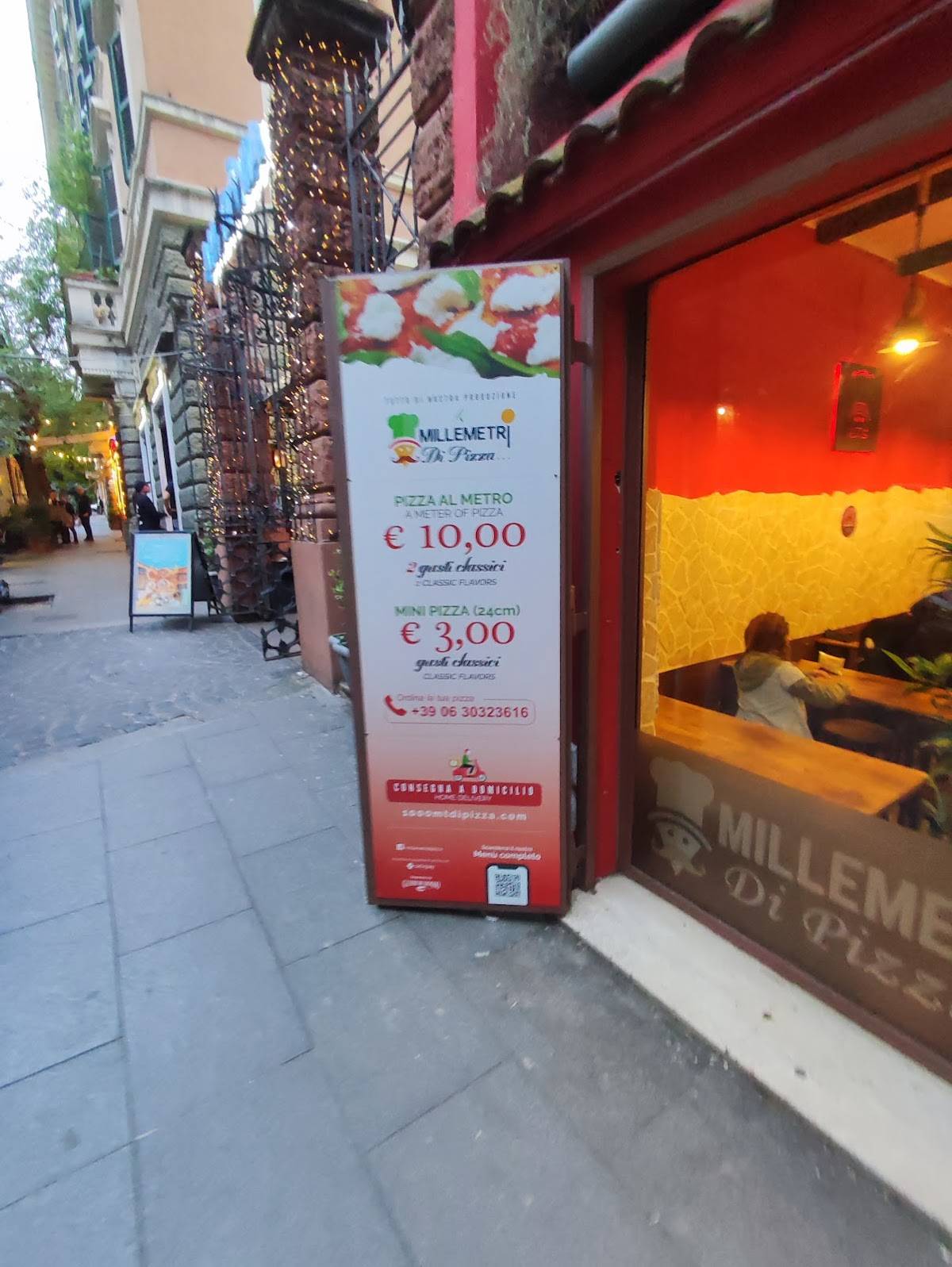 Menu di Millemetri Di Pizza 