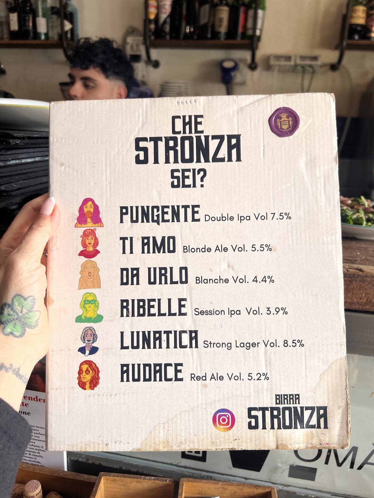 Menu di Momà Bistrot 