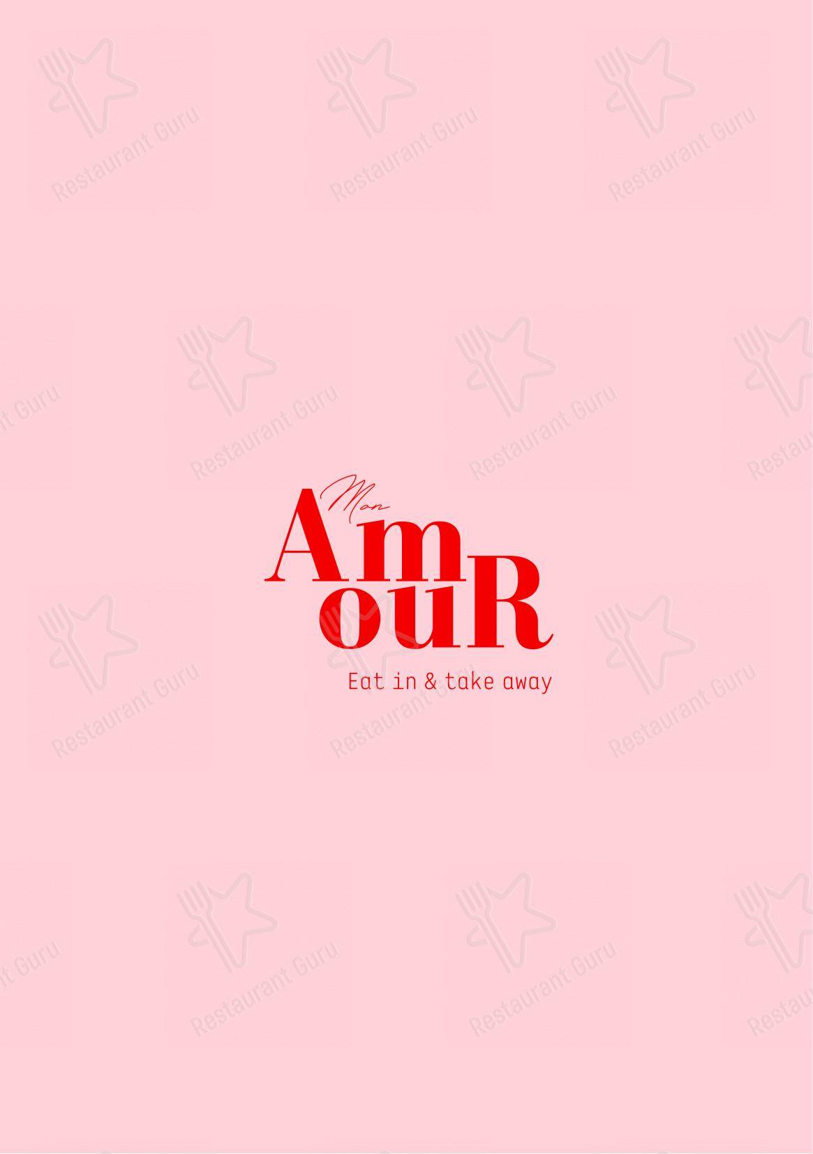 Mon Amour dans Rouen - Menu bar