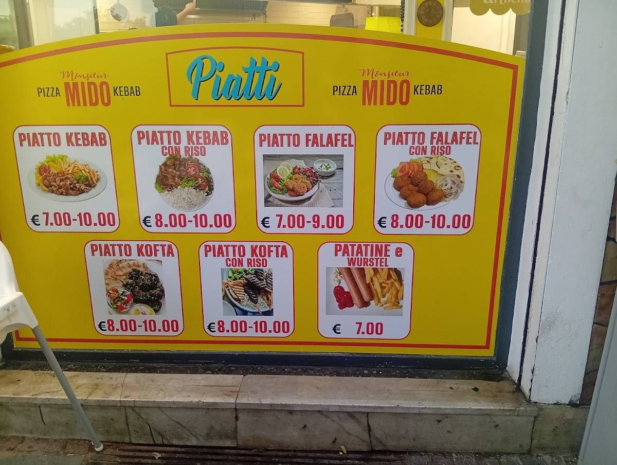 Menu di Monsieur Mido 14 