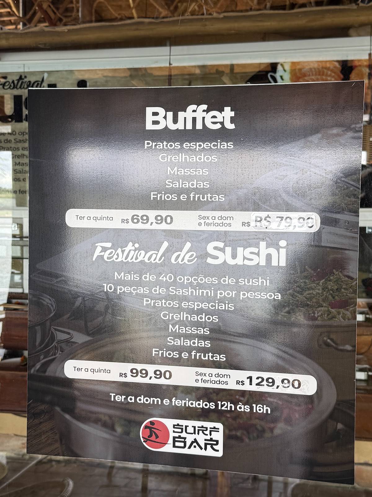 Mormaii Surf Bar cardápio