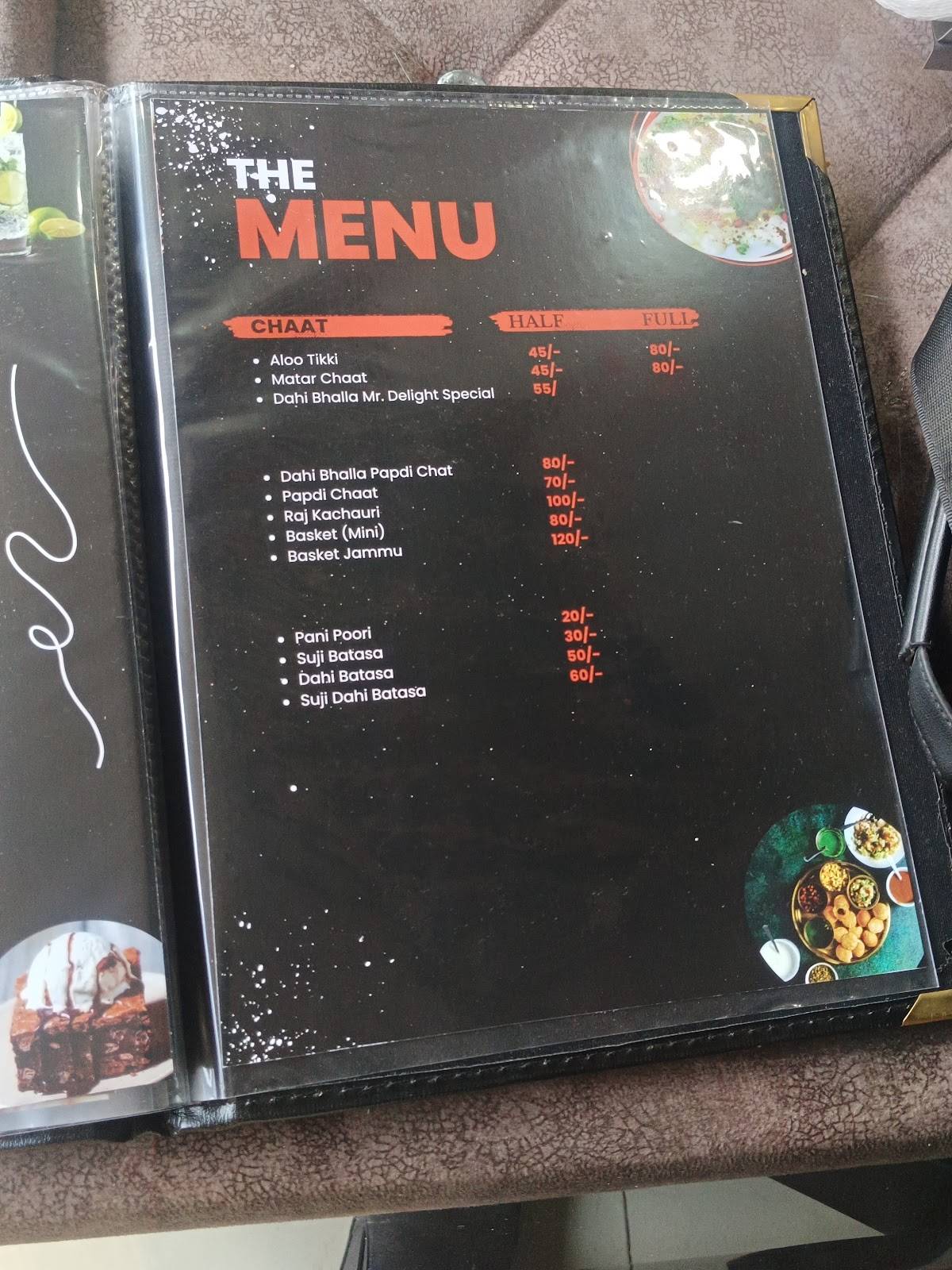 Mr. Delight 24 - #1 Bakery & Cake Shop in Lucknow menu