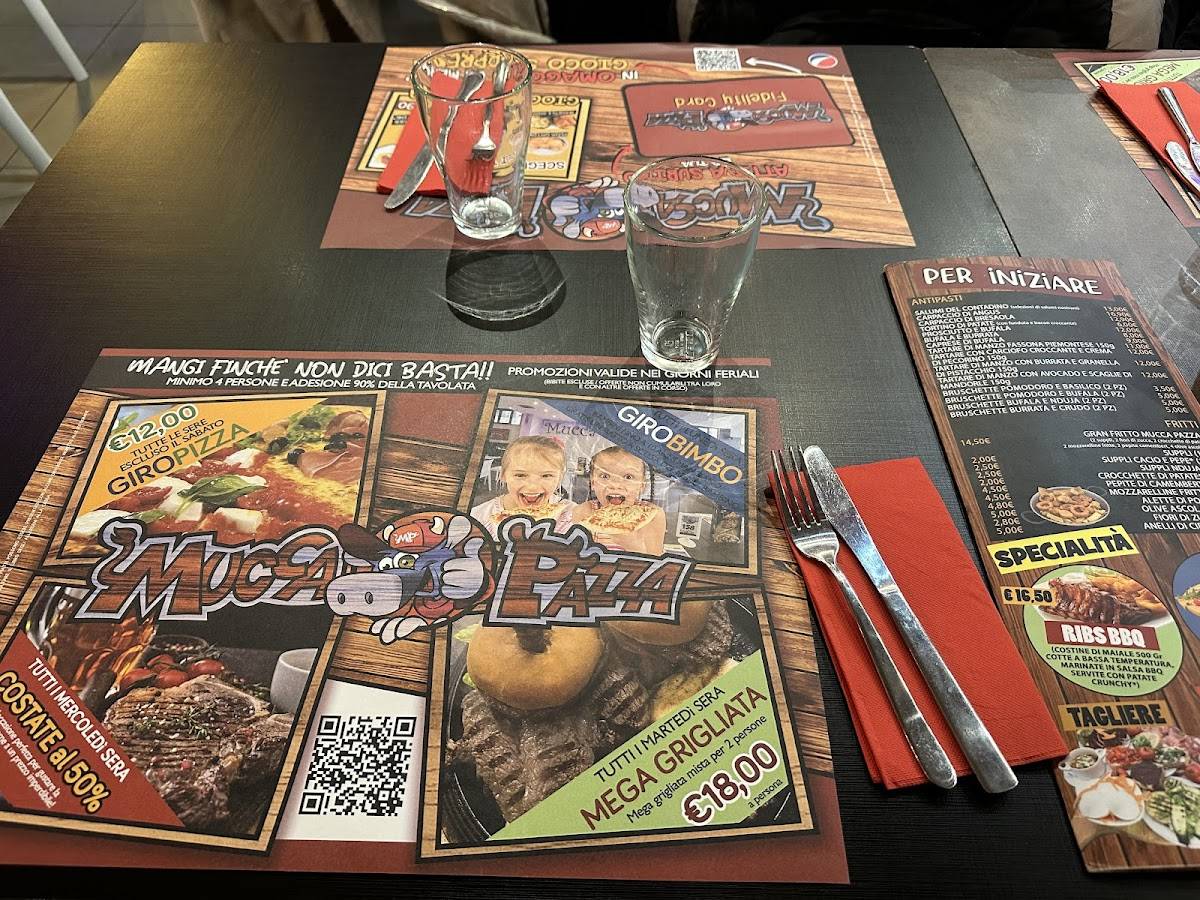 Menu di Mucca Pazza Anagnina 