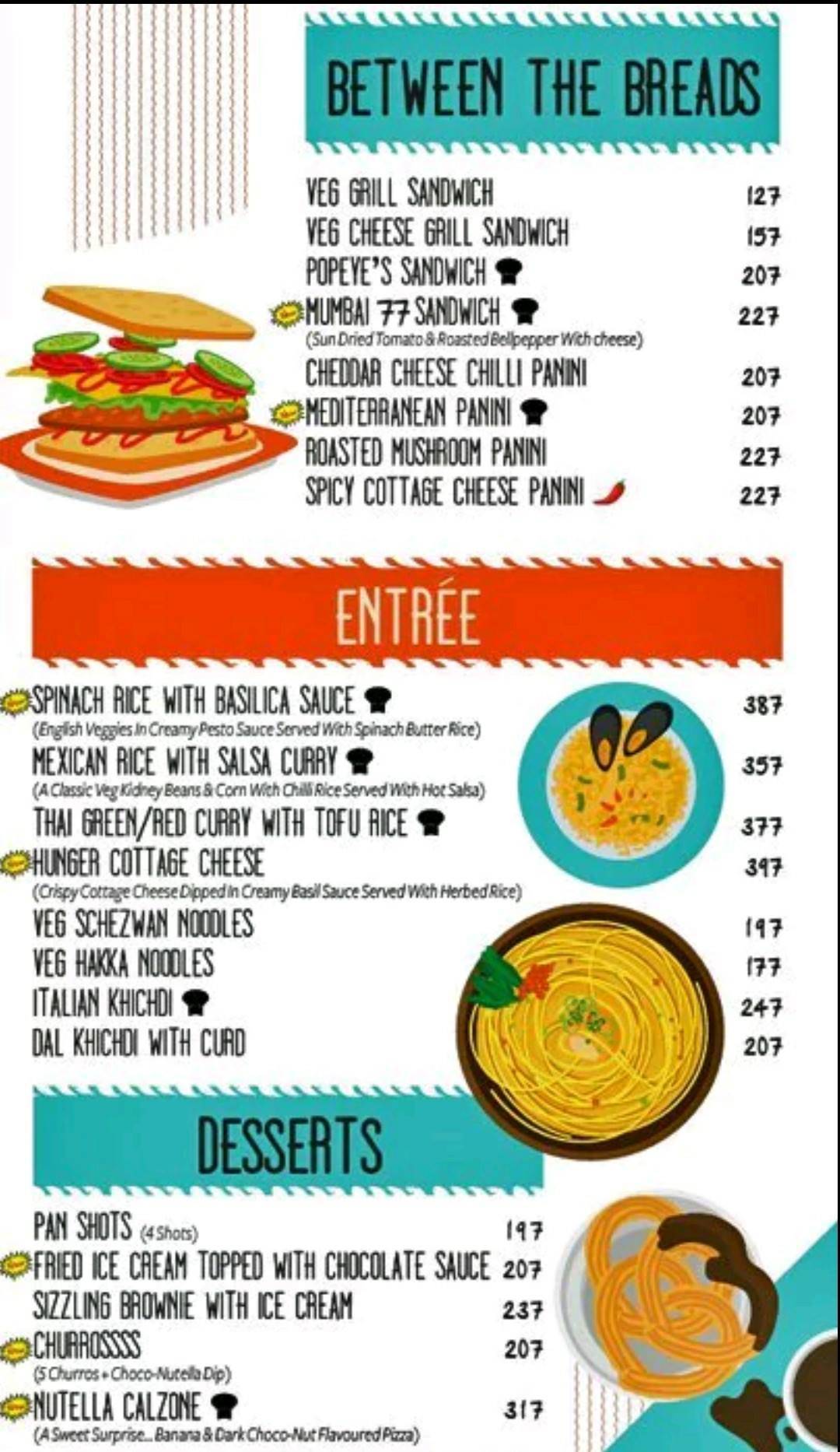 South Se menu