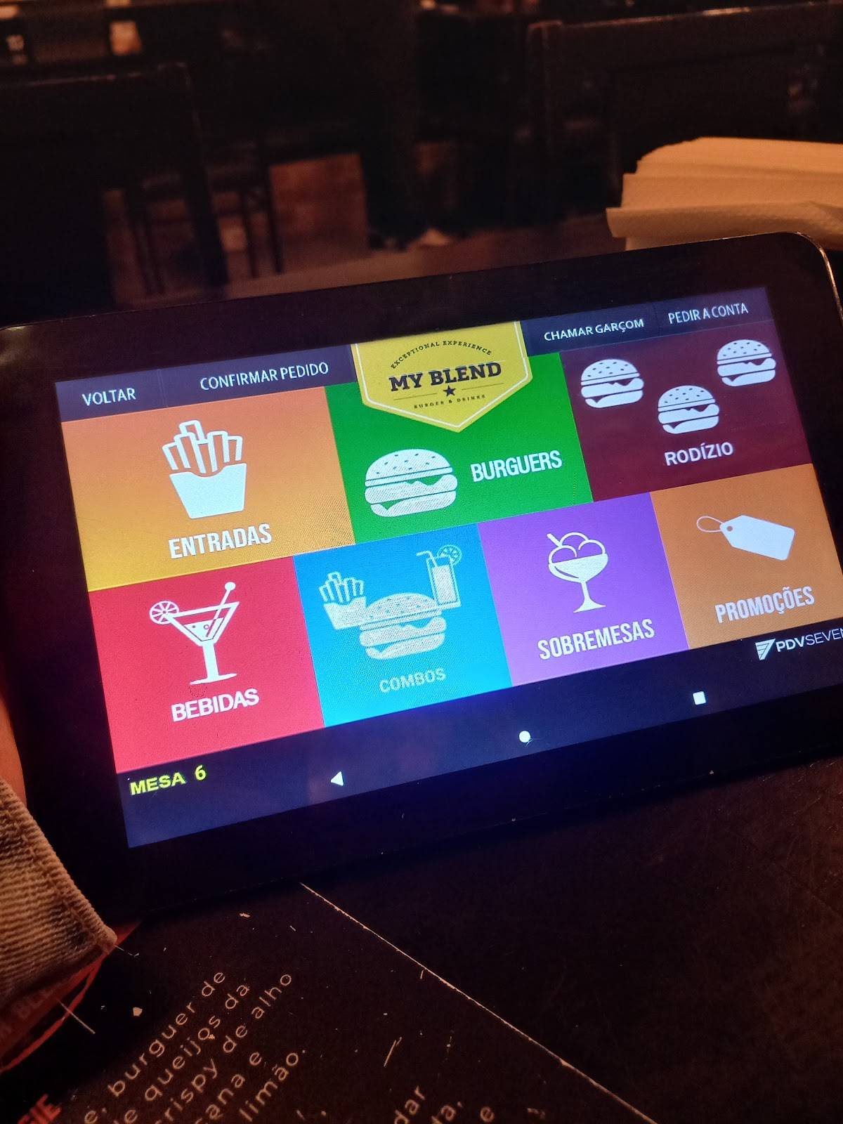 My Blend Burger & Drink's cardápio