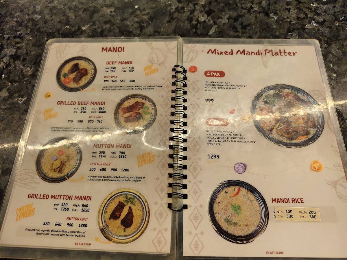 Nahdi Kuzhimandhi valanchery menu