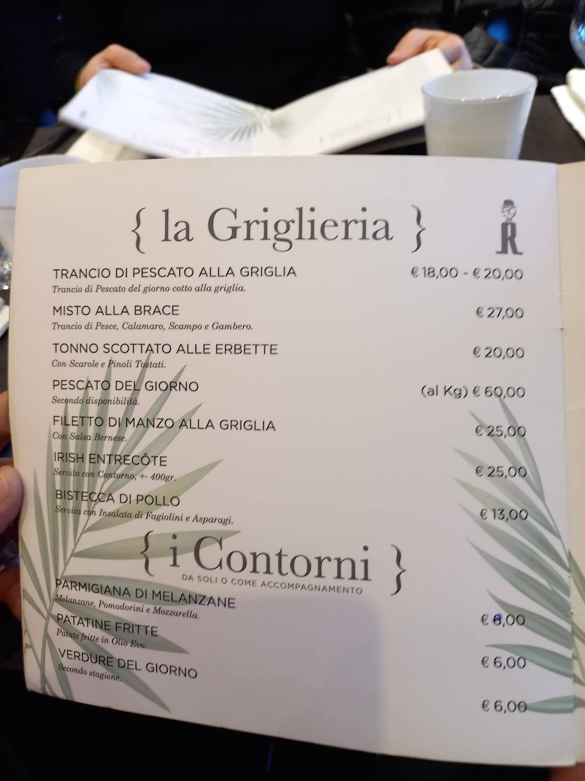 Menu di Rosolino Ristorante 