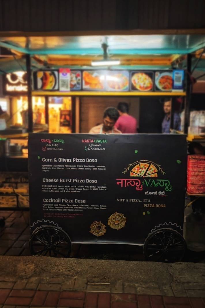 Nasta Vasta A Breakfast Cafe menu