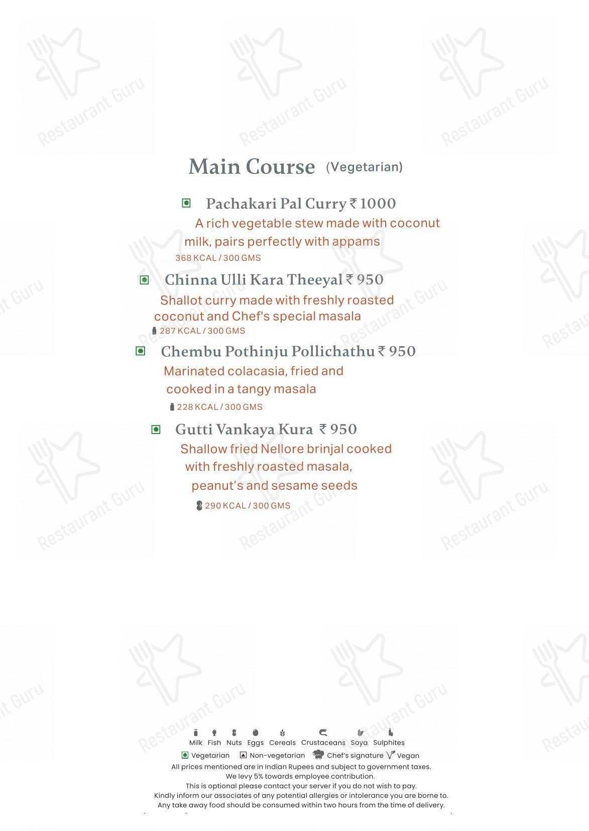 Neer in Bengaluru - Wine Menu