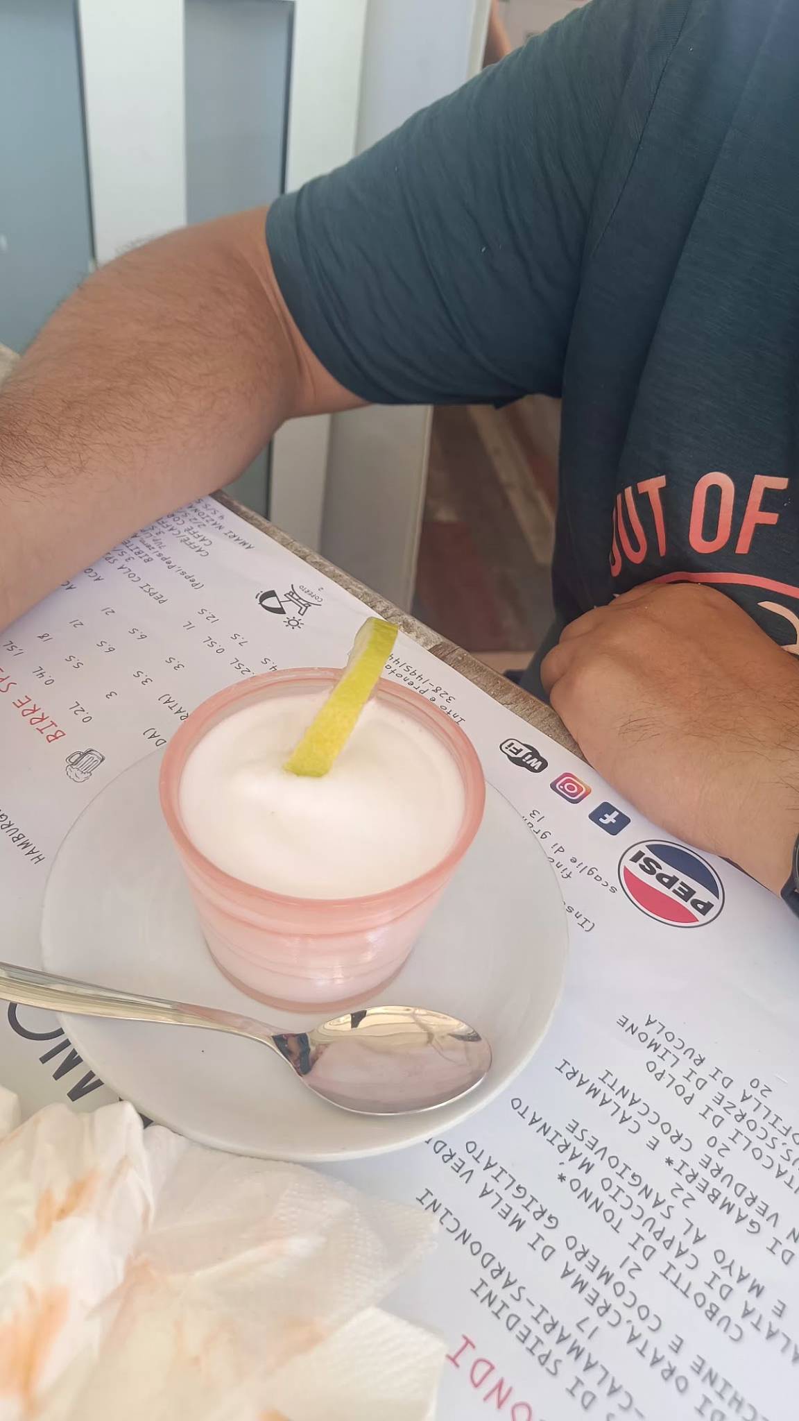 Menu di NoSTrano Beach 