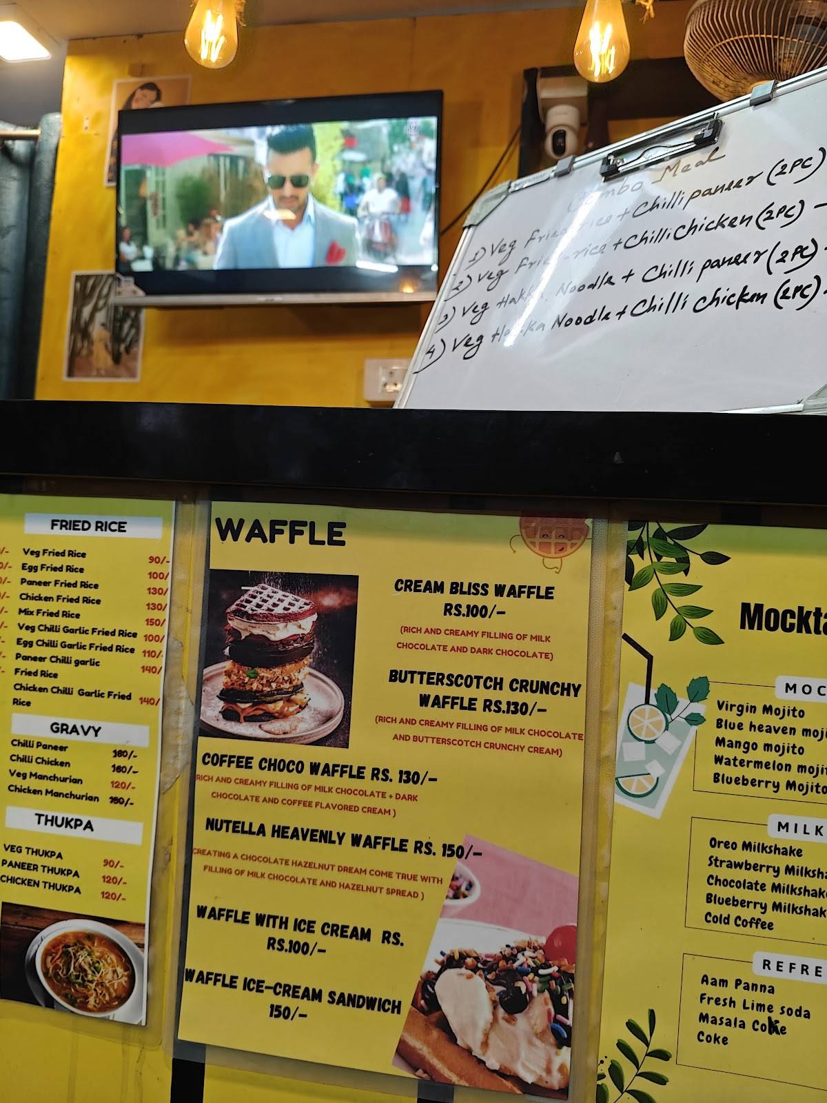Nomfry Cafe menu