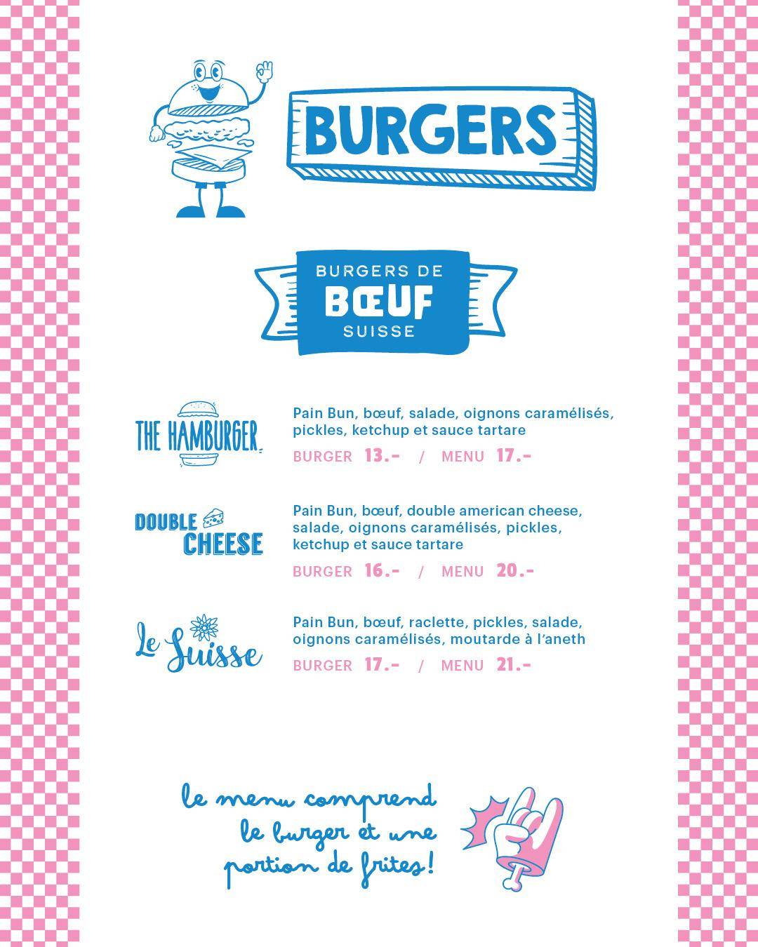 Menu di Non-Stop BURGER 