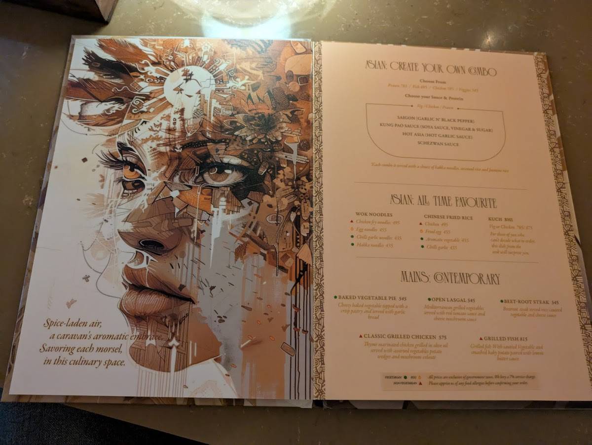Notch Indore menu