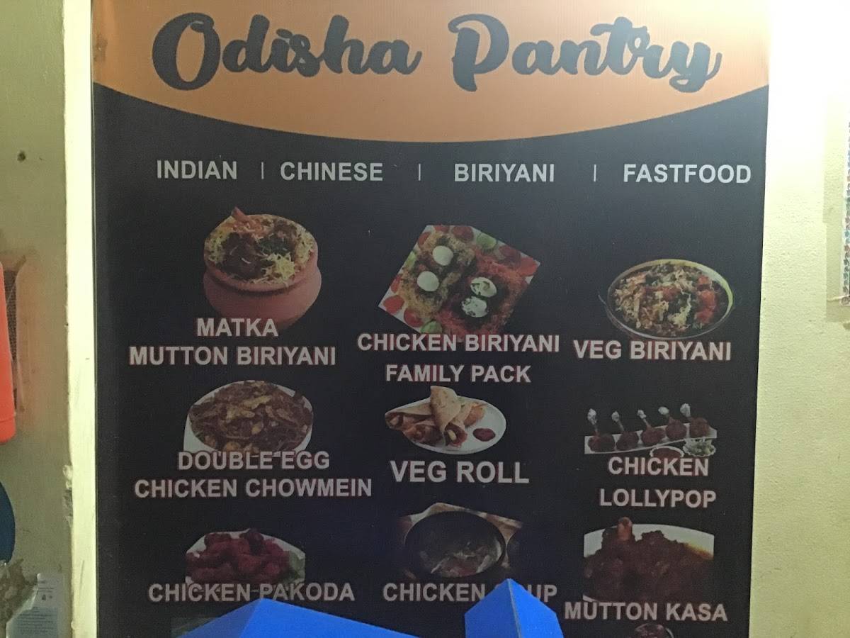 ODISHA PANTRY (CLOUD KITCHEN) menu
