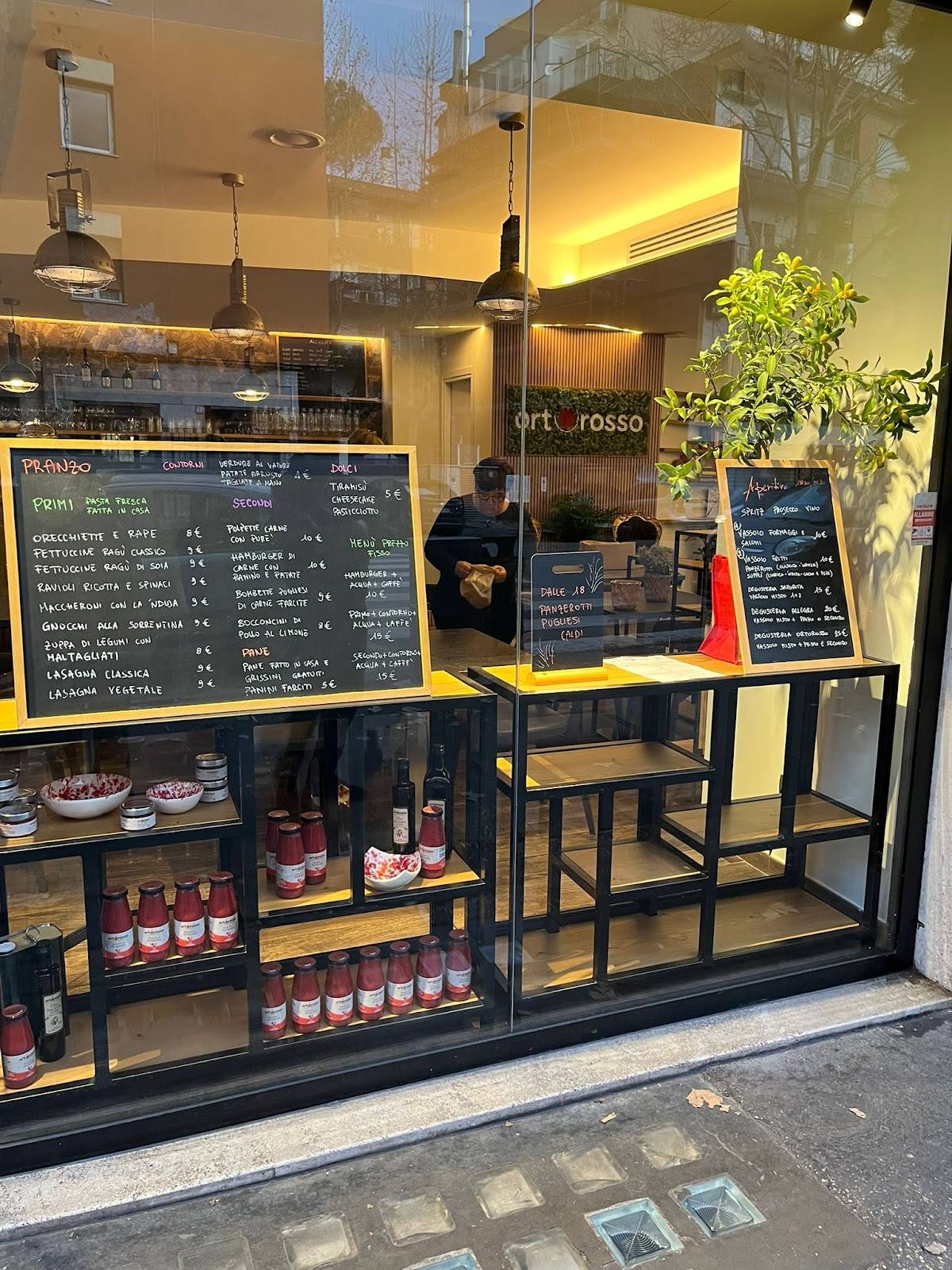 Menu di Sacro e Profano 