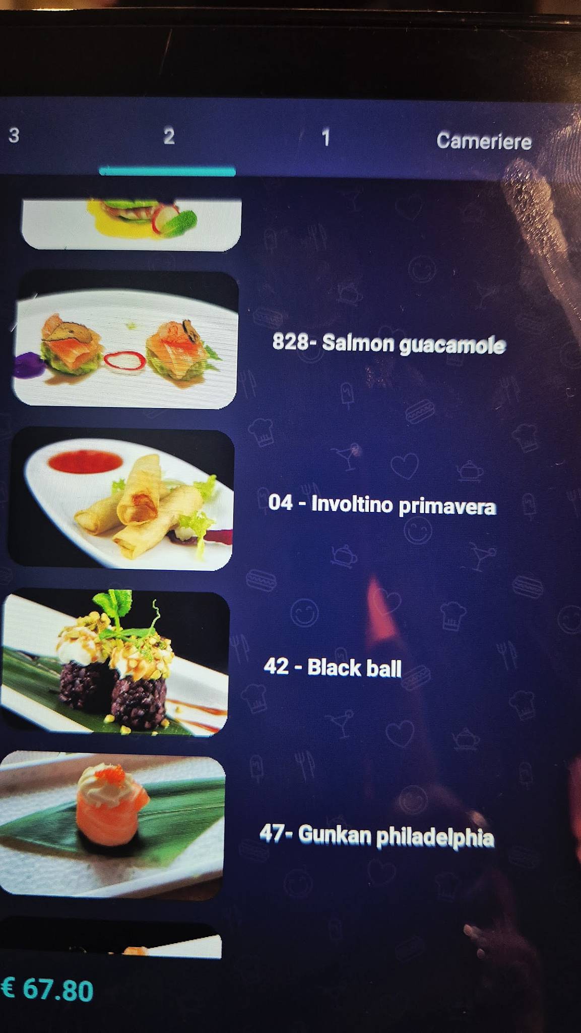 Menu di Osaka - Ristorante Fusion 