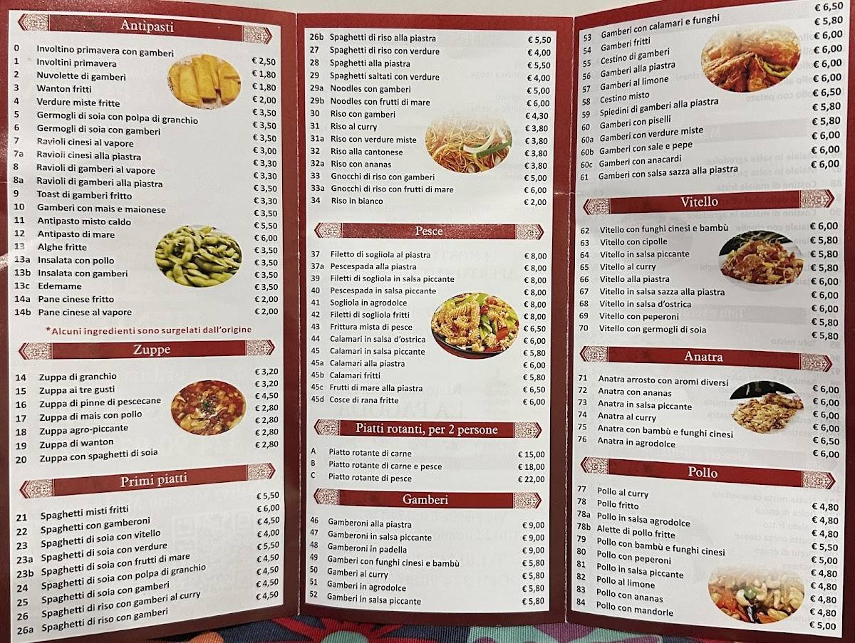 Menu di Pagoda 